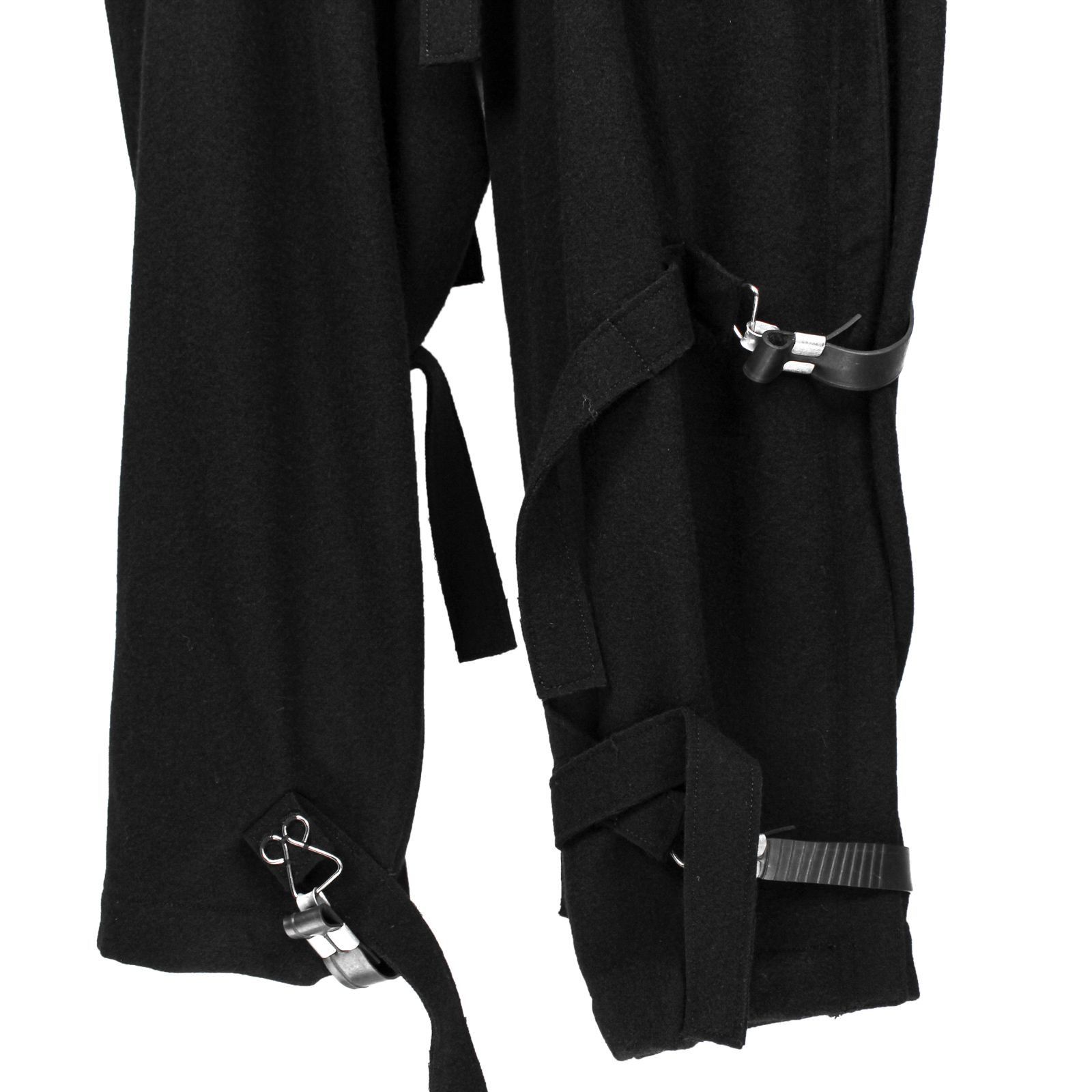 Yohji Yamamoto Yohji Yamamoto Pour Homme - Hook Belt Suspenders Pants Size US 32 / EU 48 - 10 Thumbnail