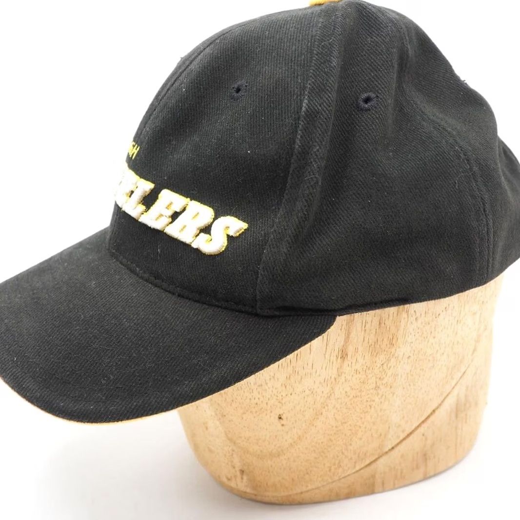 NFL Pittsburgh Steelers Black Gold NFL Baseball Hat Cap Strapback Unbranded Unisex Adults Adjustable XS-XL? Size ONE SIZE - 2 Thumbnail