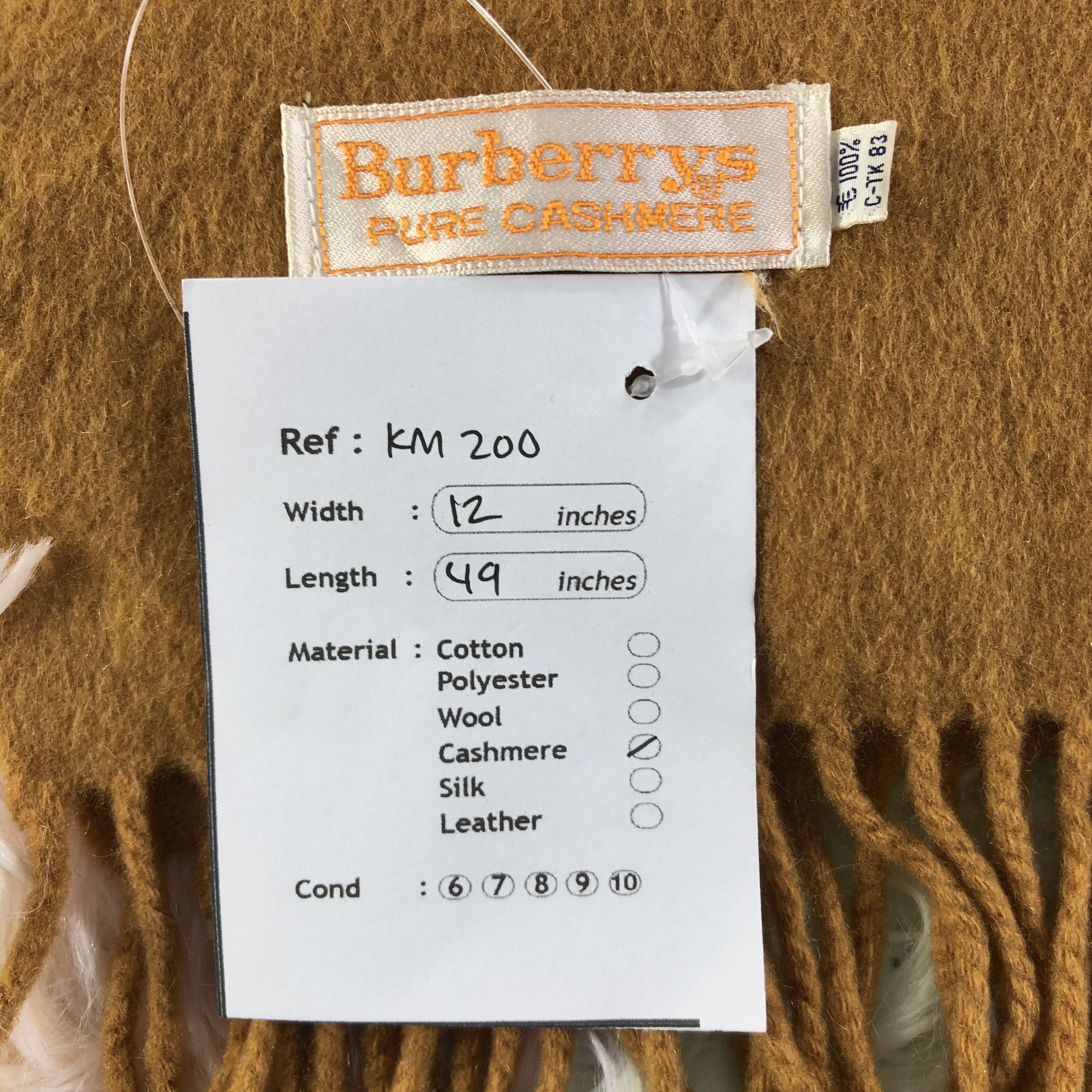 Burberry × Vintage Burberry Scarf / Muffler / Neckwear Size ONE SIZE - 7 Thumbnail