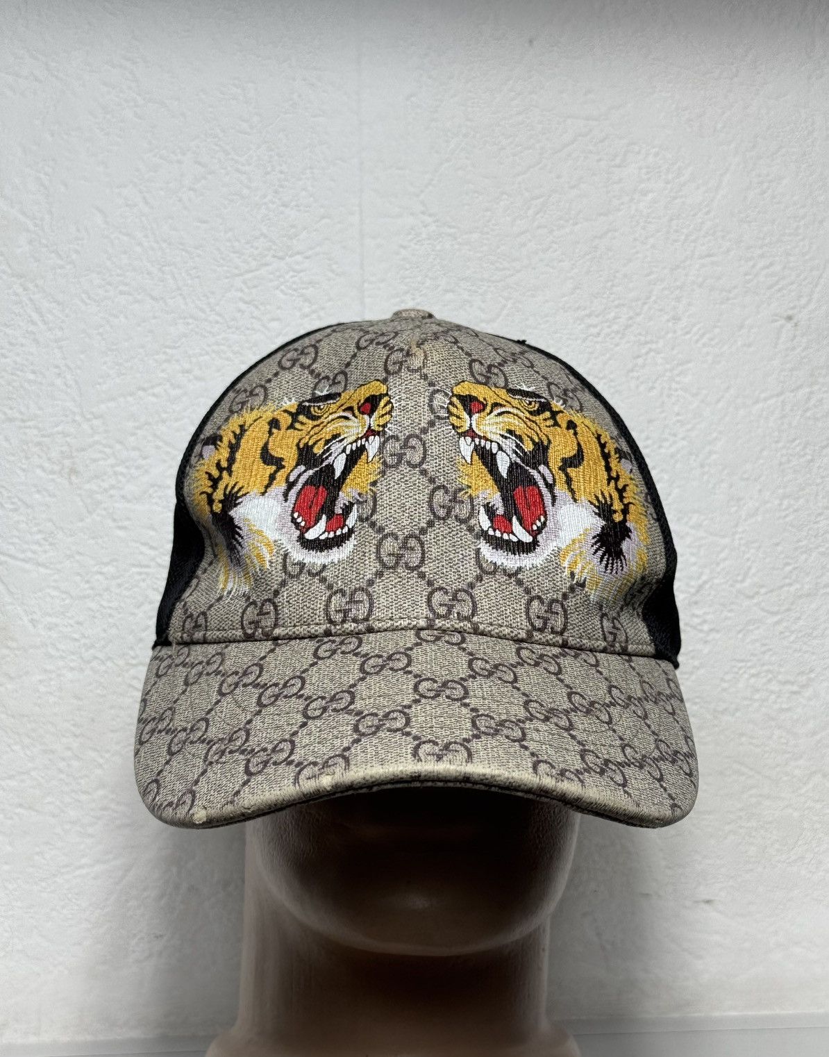 Gucci GG Monogram Luxury Baseball Cap Hat Tiger