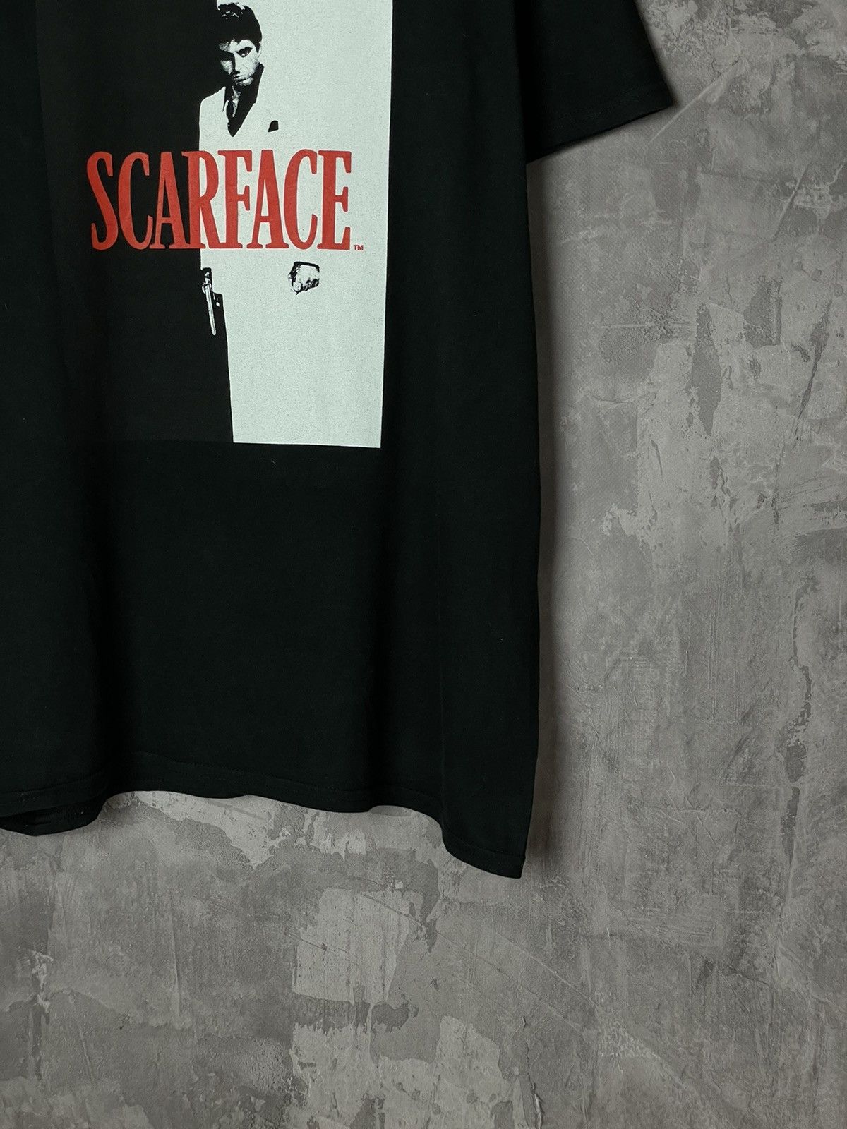 Vintage Vintage Scarface Tee Tony Montana Movie SCARFACE Big LOGO Size US M / EU 48-50 / 2 - 4 Thumbnail