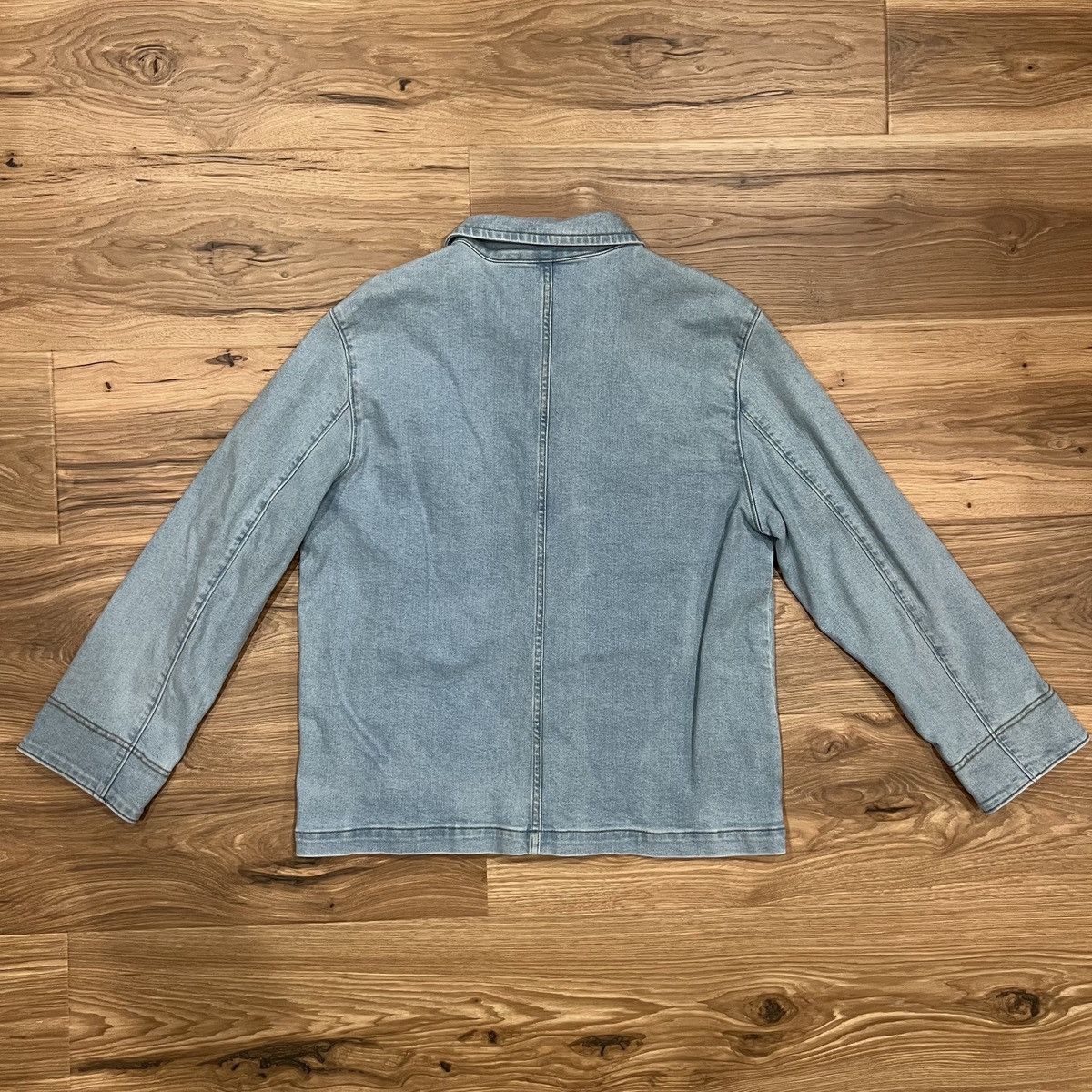 Lee Lee Womens Chore Denim Jacket Blue Large Size L / US 10 / IT 46 - 5 Thumbnail