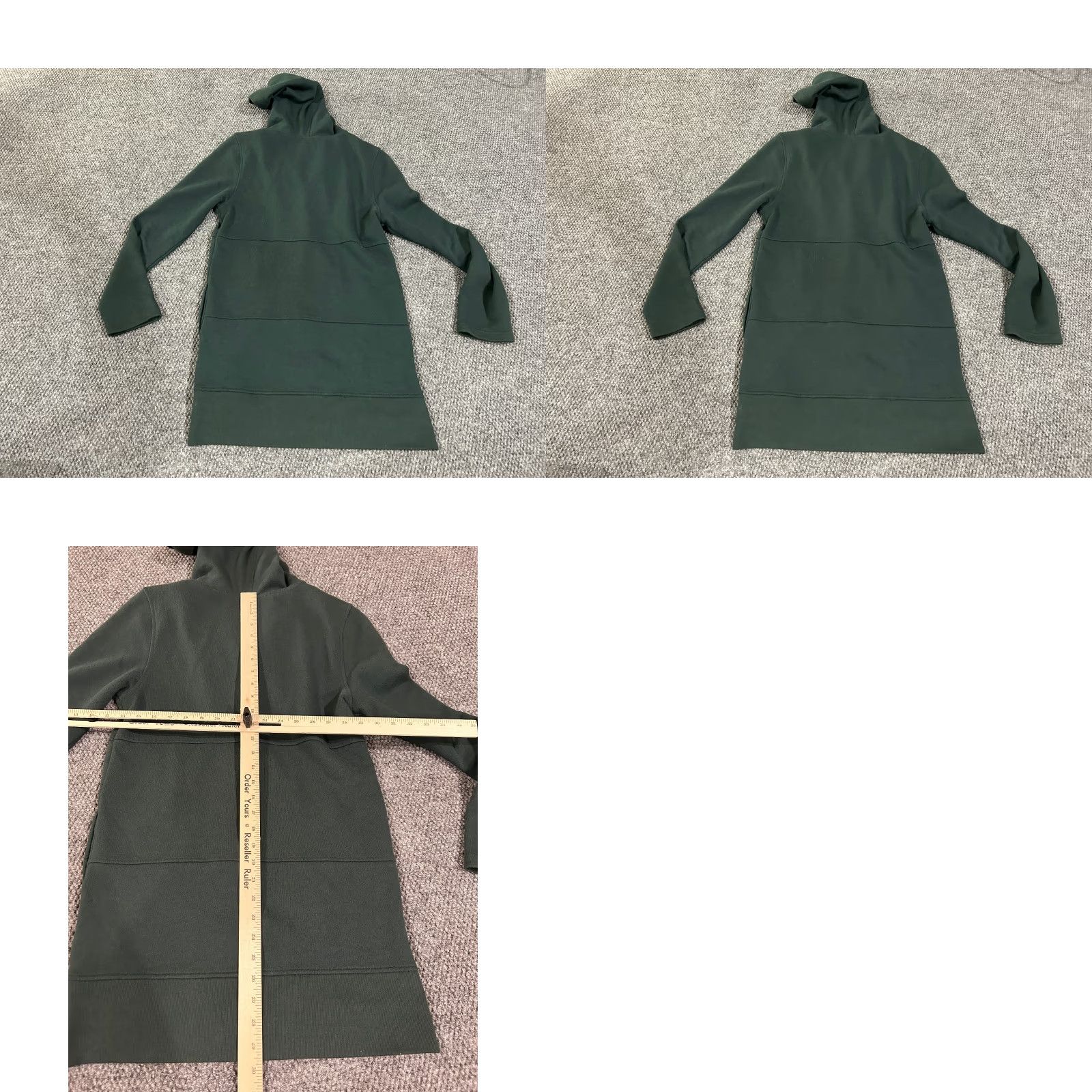 Fox Racing Fox Racing fleece snap jacket Mens XS dark green Motocross streetwear hoodie jacket Coat Mid-Length Size US XS / EU 42 / 0 - 8 Thumbnail