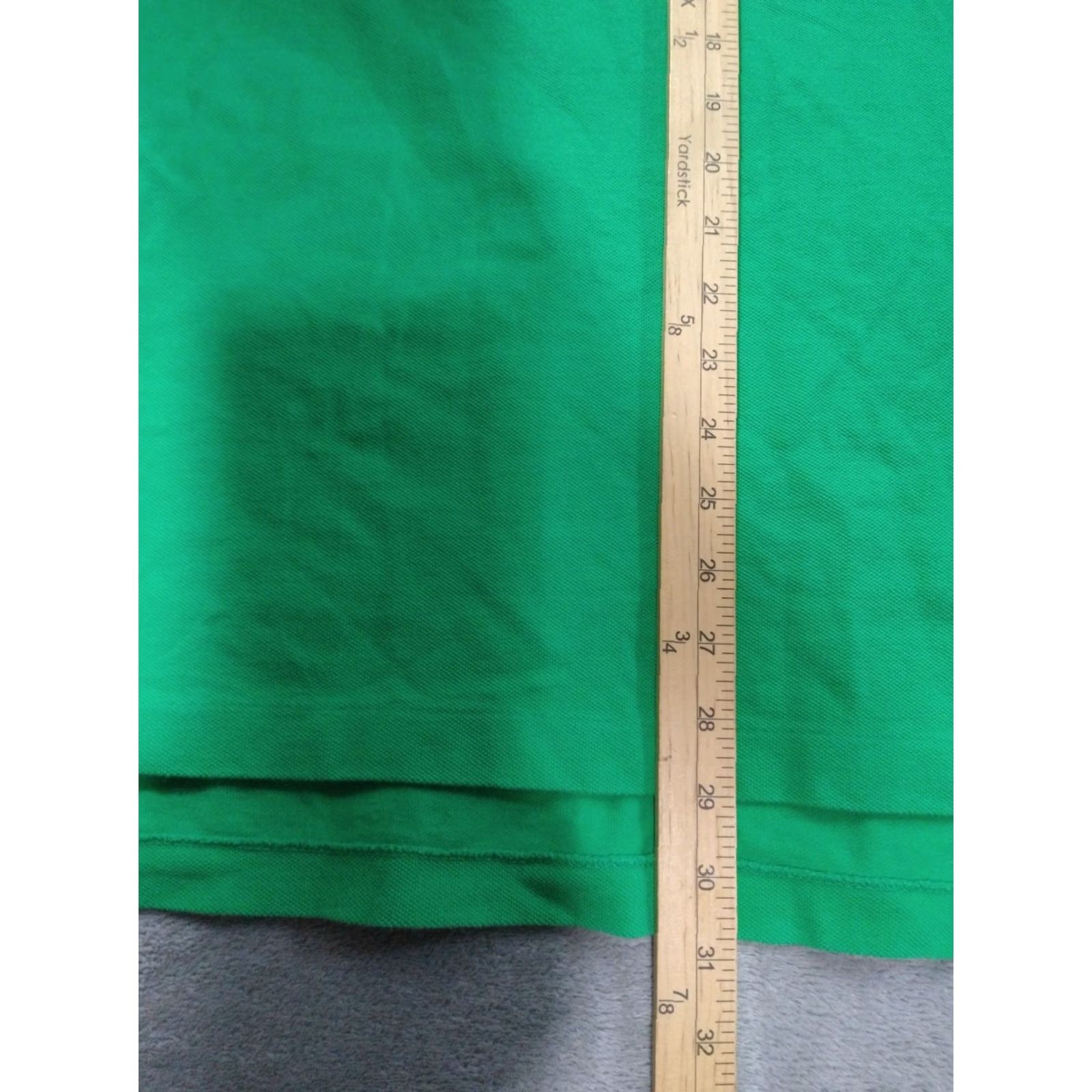 Polo Ralph Lauren Polo Ralph Lauren Shirt Mens XL Green Short Sleeve Pony Logo Contrast Collar Size US XL / EU 56 / 4 - 3 Thumbnail