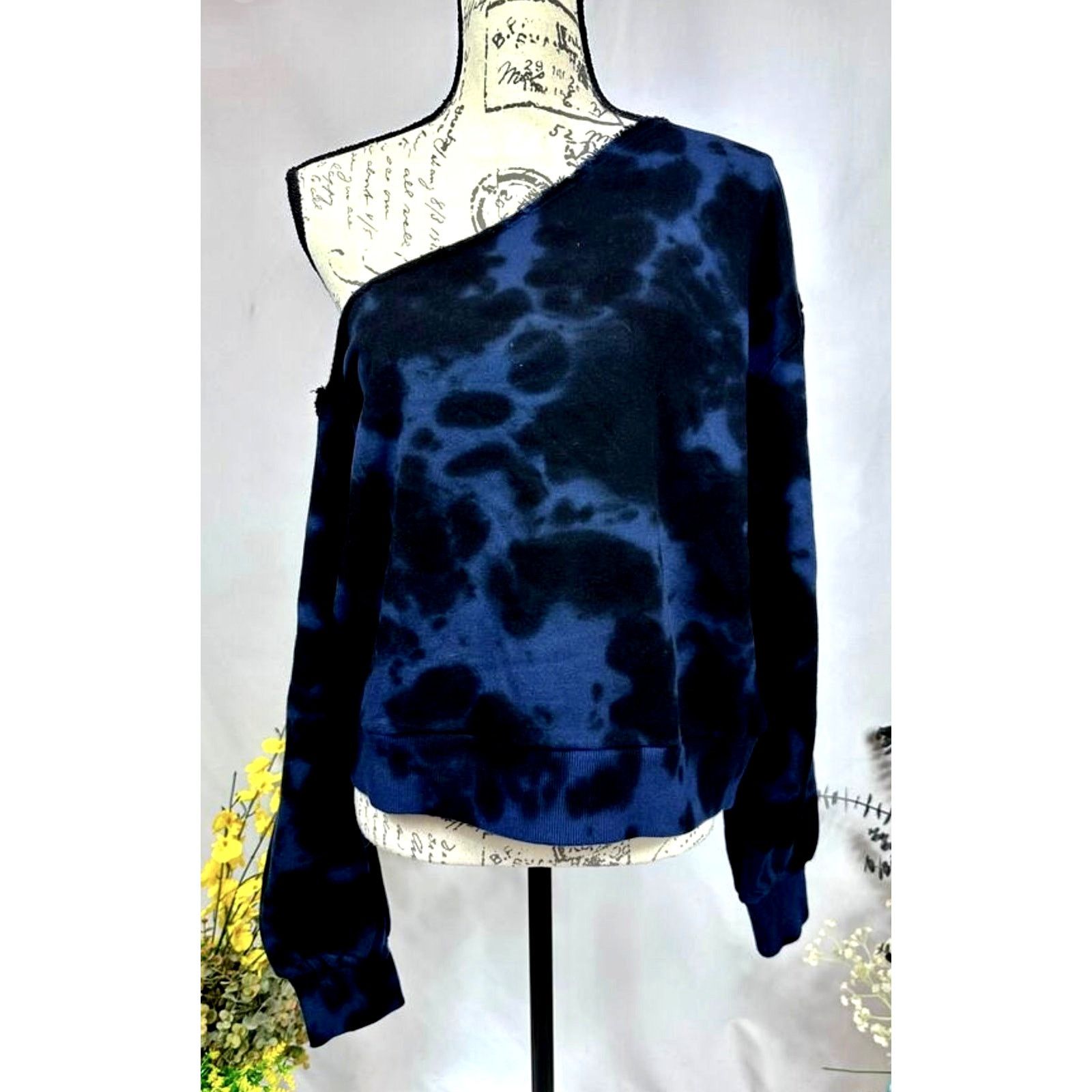 Other 525 America Terry One Shoulder Top & Terry Joggers Indigo M Size M / US 6-8 / IT 42-44 - 2 Thumbnail