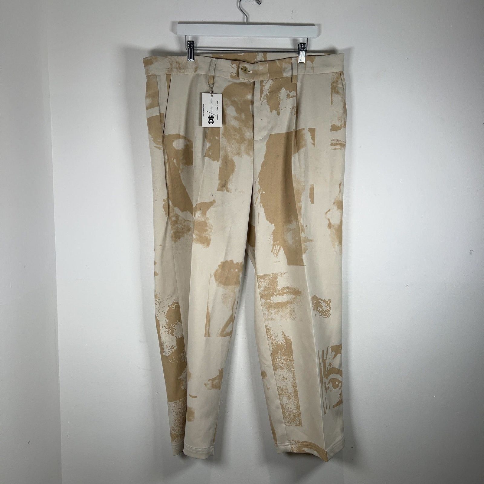 KidSuper KidSuper Face Collage Pleated Suit Trouser Pants Size US 40 / EU 56 - 1 Thumbnail