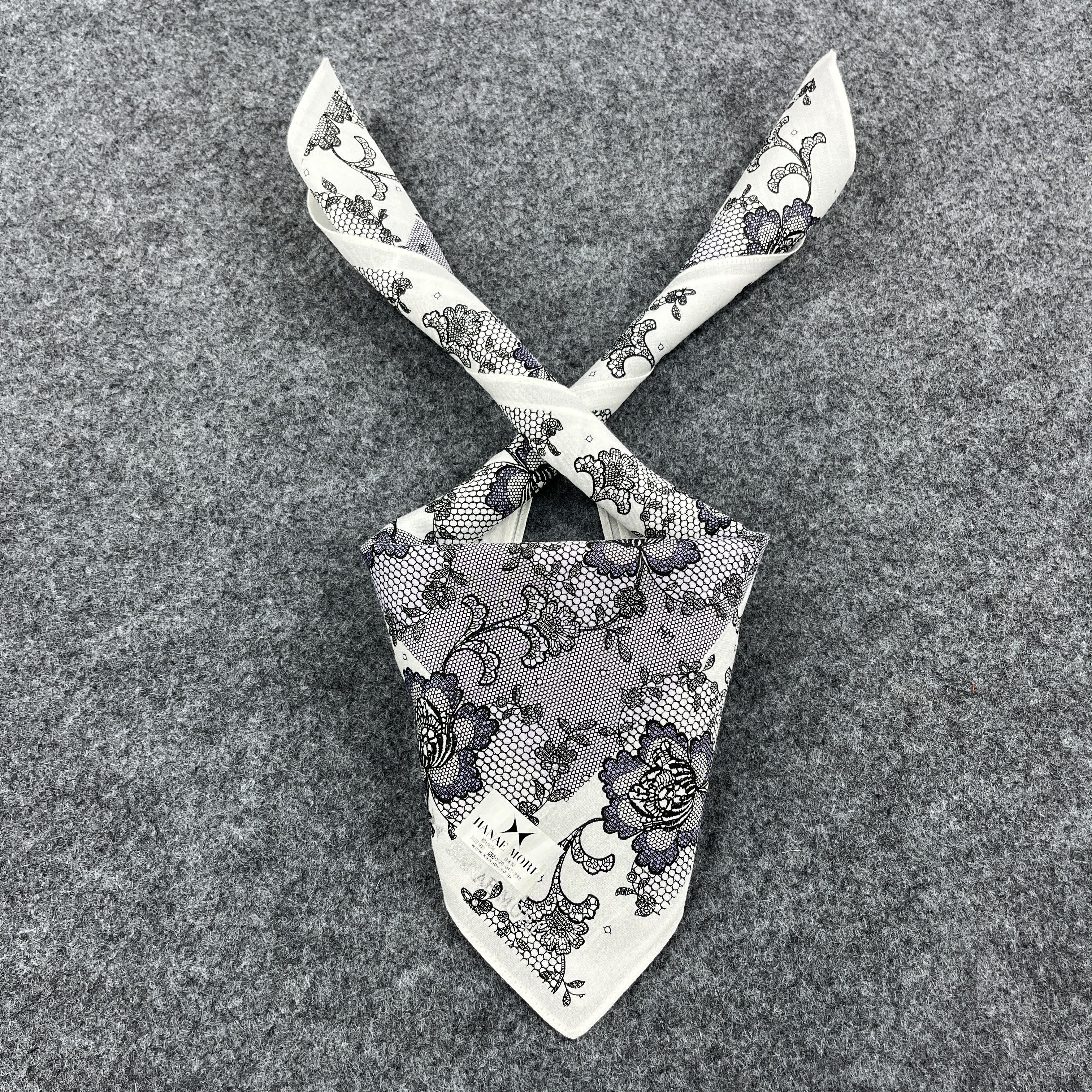 Hanae Mori Hanae Mori Bandana / Handkerchief / Neckerchief B839 Size ONE SIZE - 1 Thumbnail