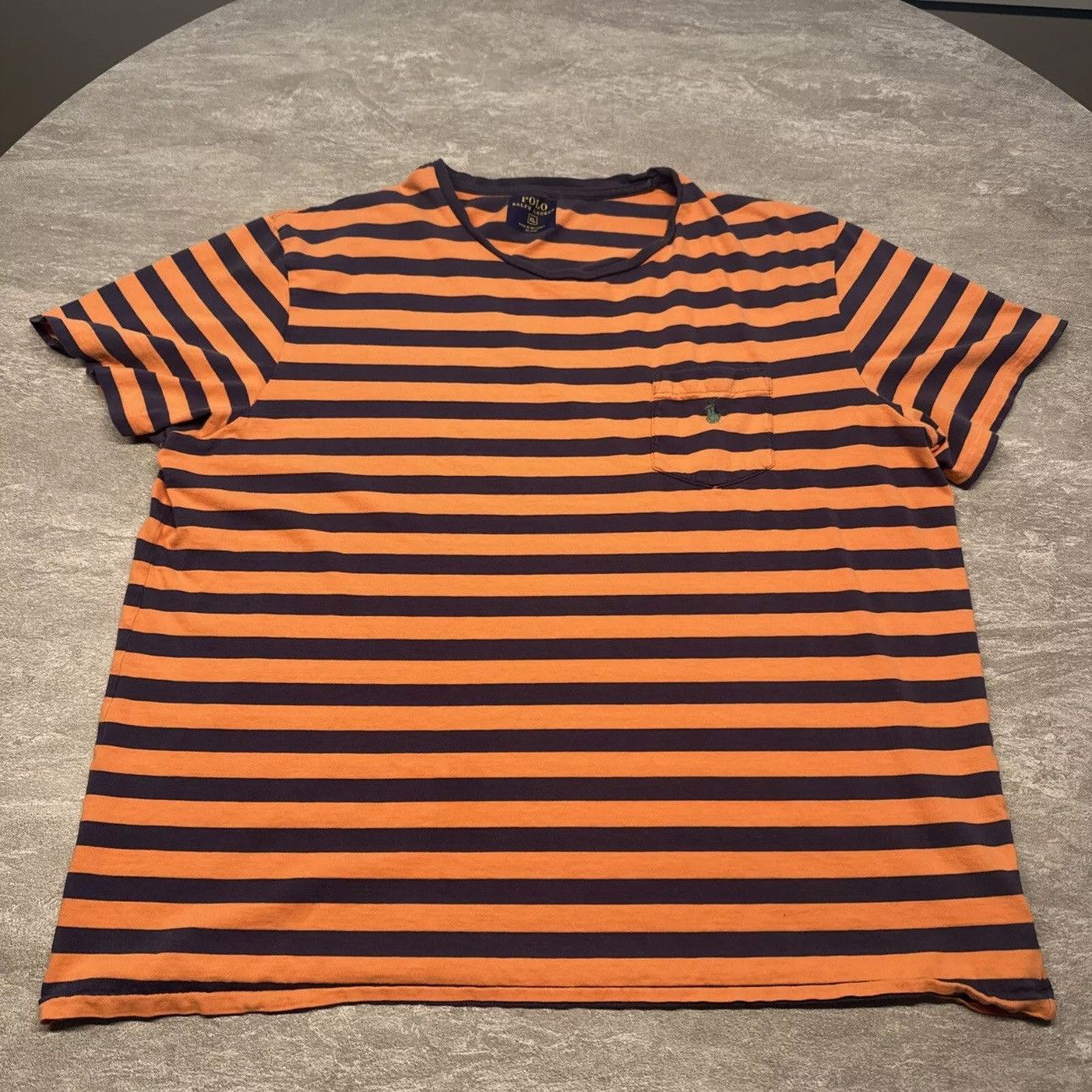 Polo Ralph Lauren Polo Ralph Lauren Striped Skate Short Sleeve Pocket Shirt Size US XL / EU 56 / 4 - 1 Thumbnail