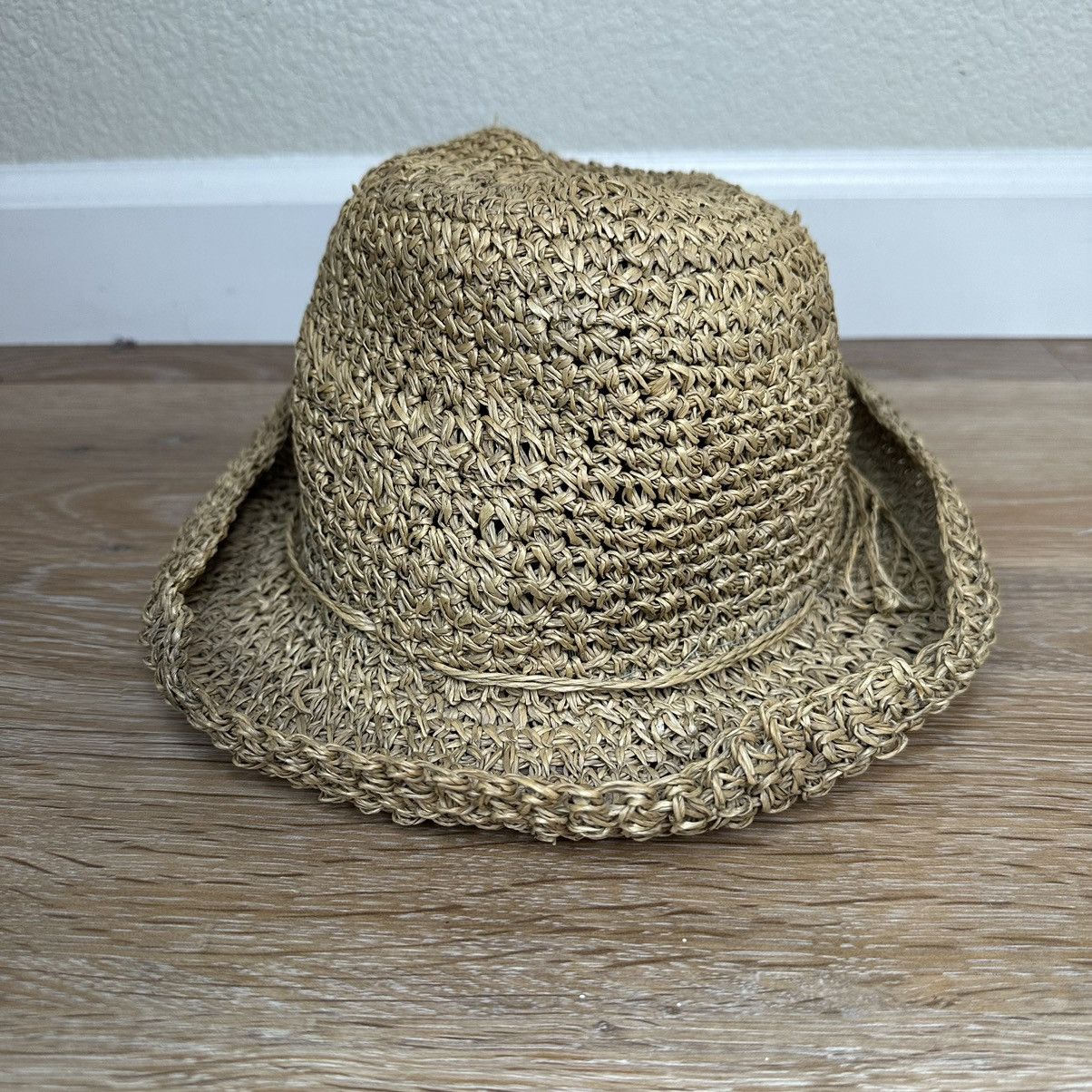Other Scala Gal Straw Packable Summer Hat Size ONE SIZE - 6 Thumbnail