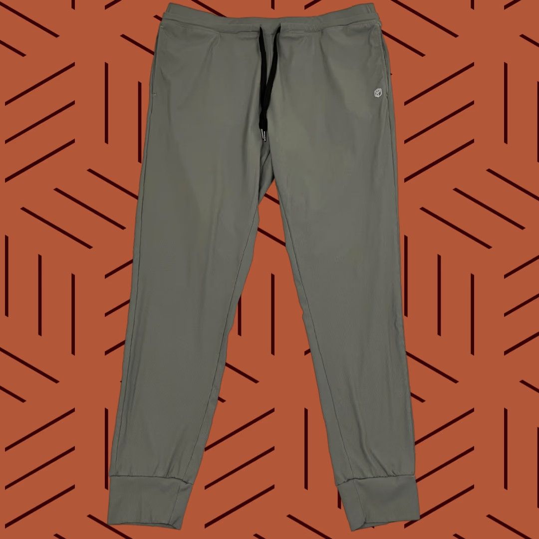 Primitive Born Primitive Jogger Pants Mens XL Gray Active Performance Gym Workout Training Size US 36 / EU 52 - 1 Thumbnail