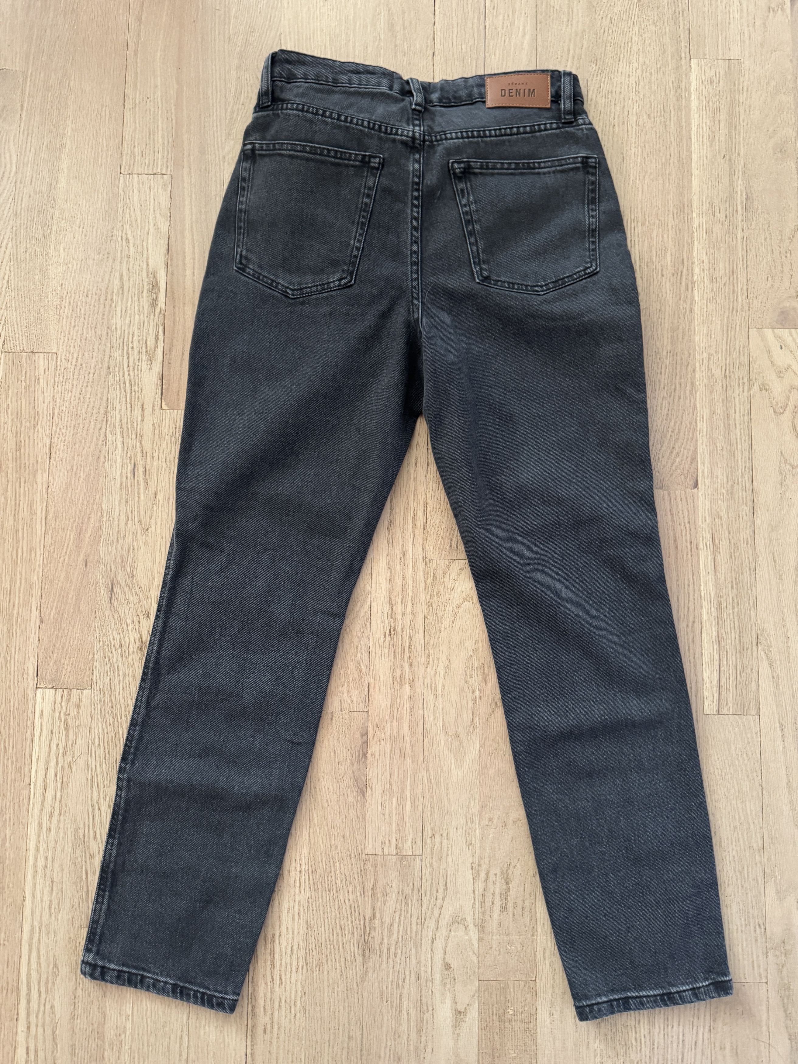 Sezane Sezane Brut Sexy Jean - Middle Grey - 6 Size 28" / US 6 / IT 42 - 4 Thumbnail