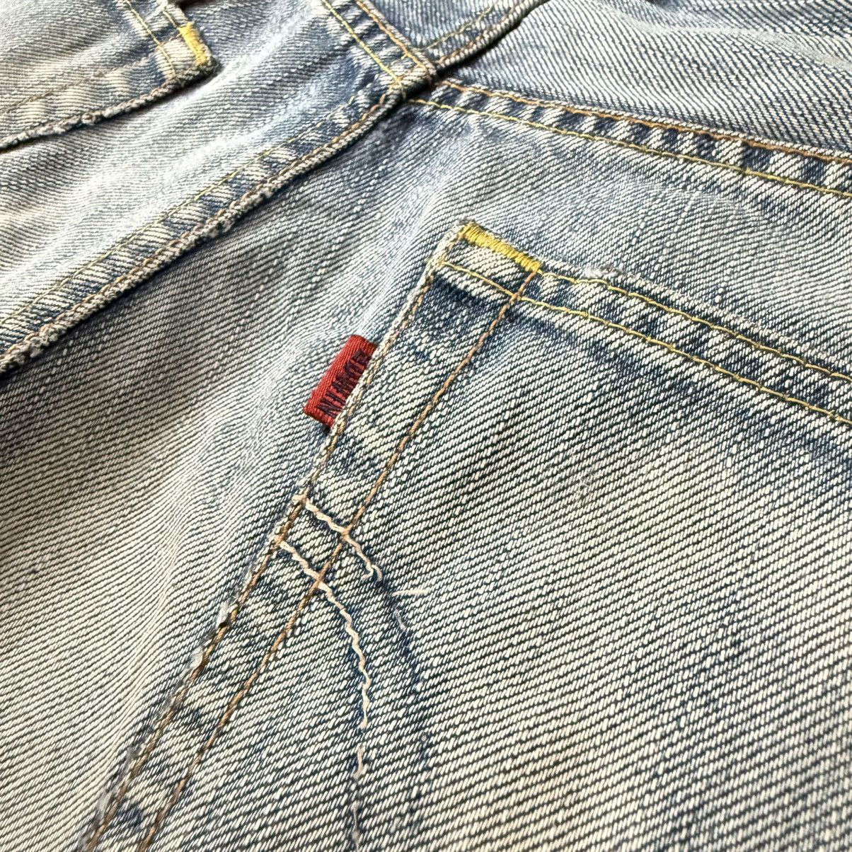 Edwin Vintage 90s Japanese Baggy Flared Edwin 503 Destroyed Size US 30 / EU 46 - 10 Thumbnail
