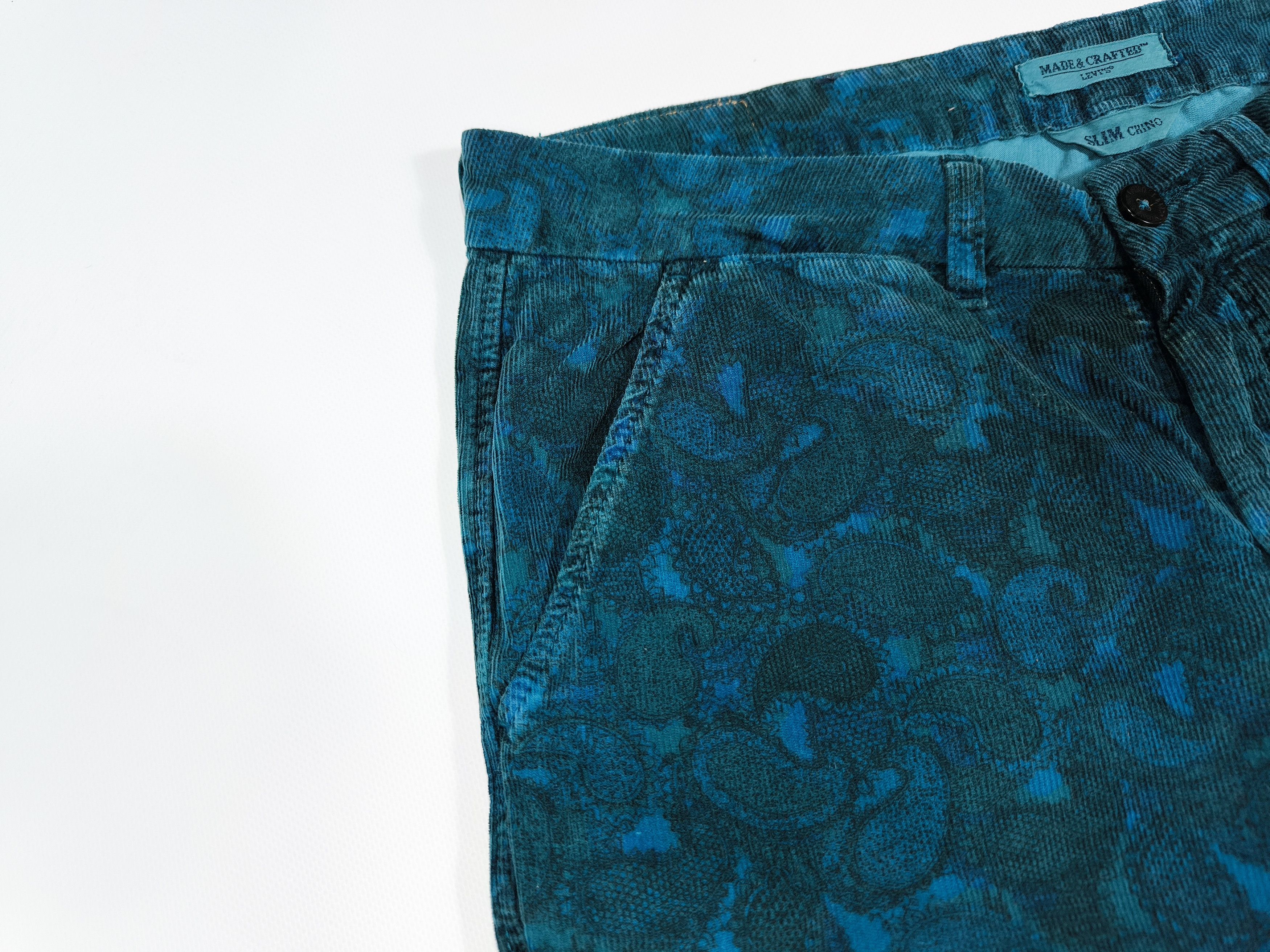 Levi's Made & Crafted Levis Made & Crafted Corduroy Paisley Pattern Pants Size US 32 / EU 48 - 4 Thumbnail