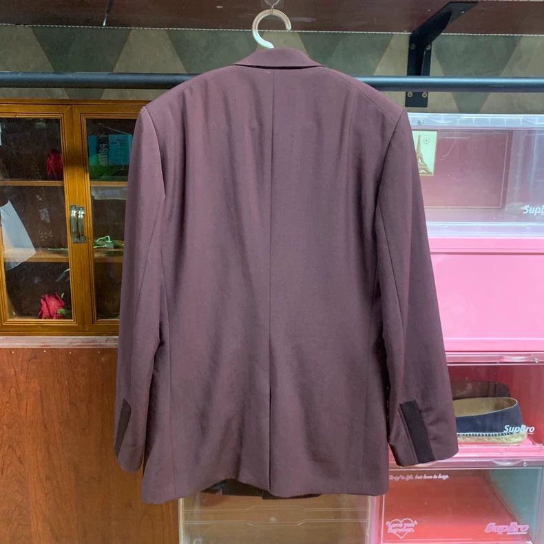 Dior Dior Burgundy show suit 2502-Nextarrow Size 44R - 2 Thumbnail