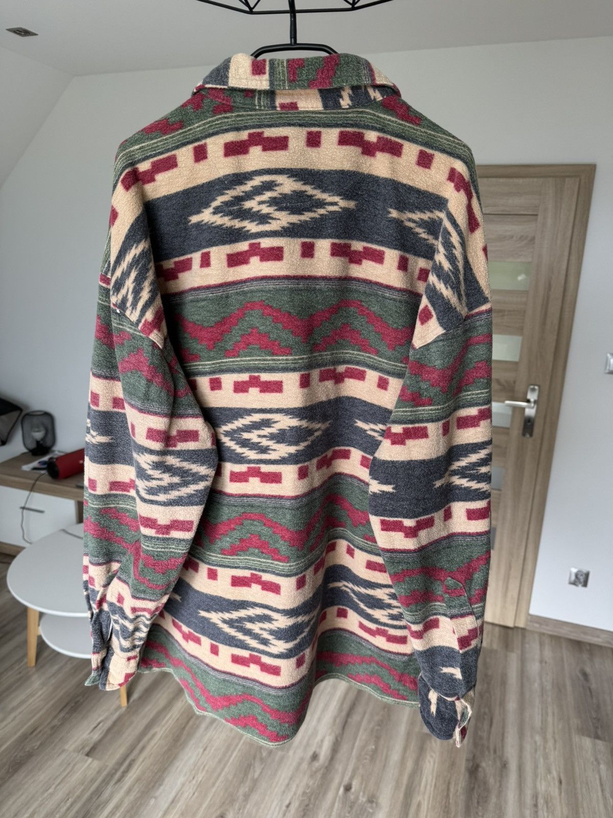 Polo Ralph Lauren × Vintage Vintage Flannel Aztec Cotton Shirt XL Ralph Lauren Style Size US XL / EU 56 / 4 - 3 Thumbnail