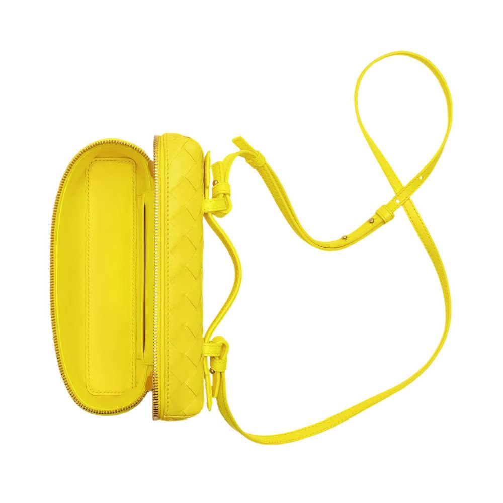 Bottega Veneta BOTTEGA VENETA Bang Bang $3200 Sulfur Intrecciato Leather Va Size ONE SIZE - 2 Thumbnail