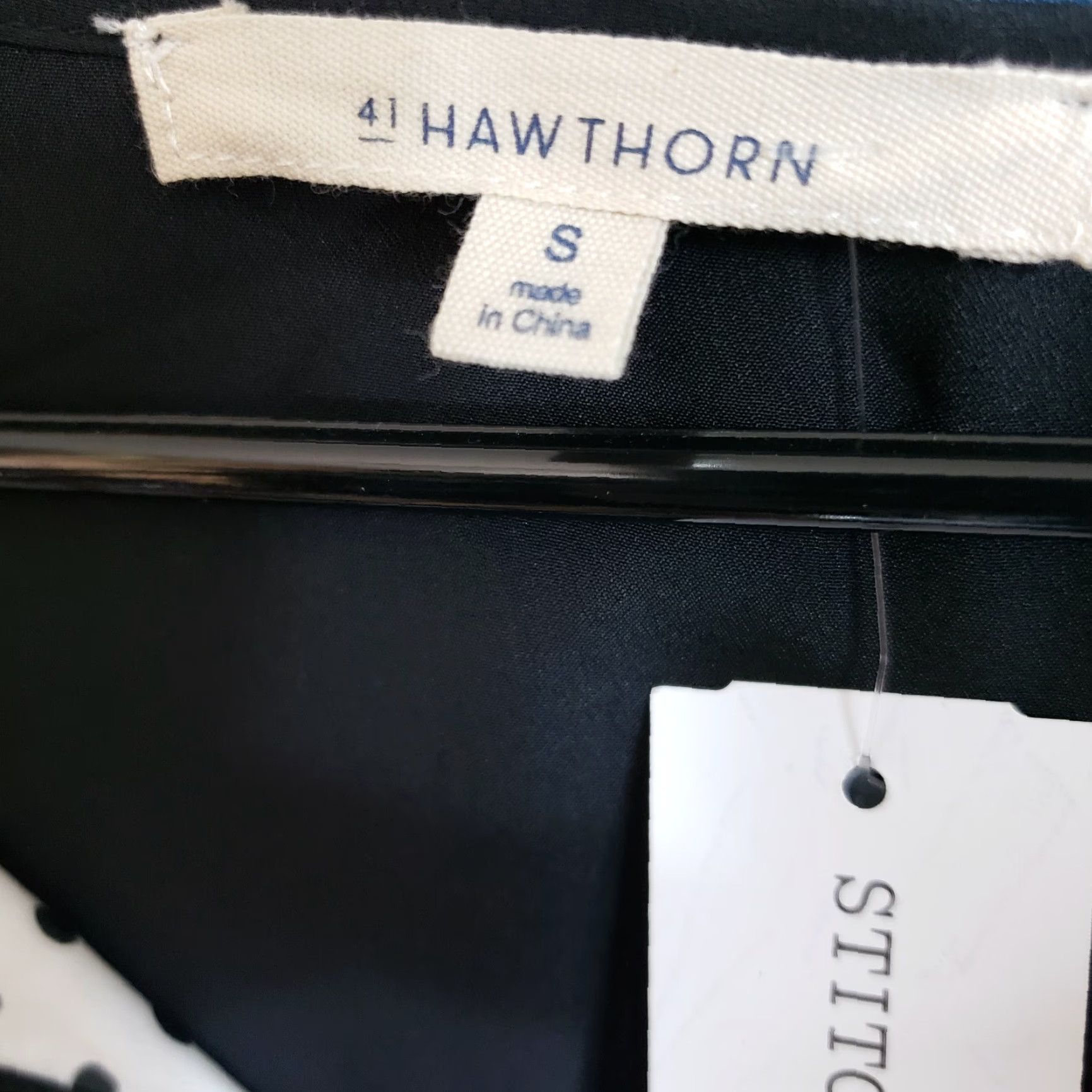 Vintage 41Hawthorn Blouse 3/4 Sleeve White Black Polka Dot Womens Small Shirt Blouse Size S Womens Gift Size S / US 4 / IT 40 - 7 Thumbnail