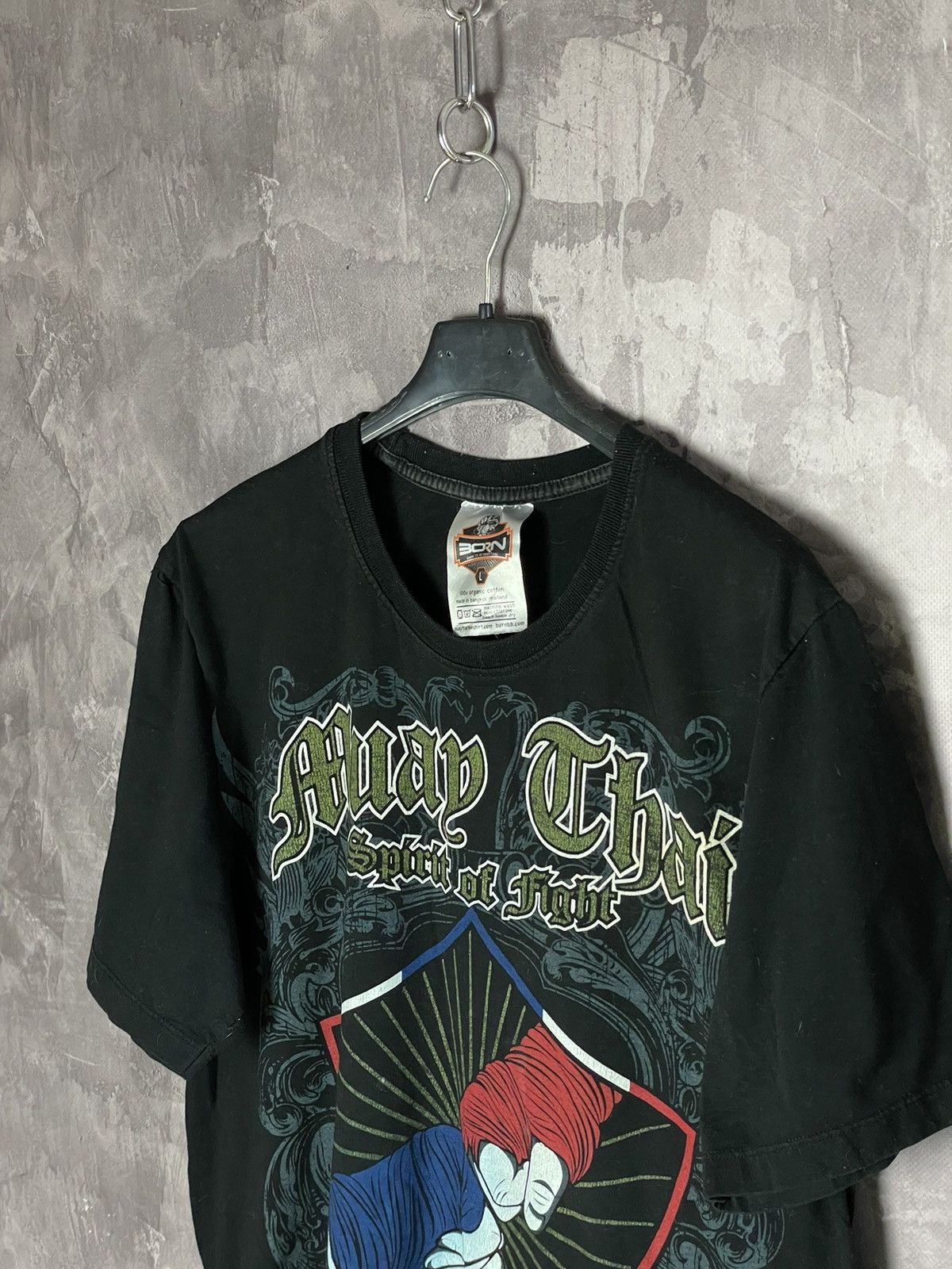 Affliction × Southpole × Tapout Y2K overprint one more Asian karate judo Muay Thai sport tee Size US L / EU 52-54 / 3 - 7 Thumbnail