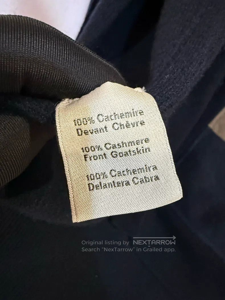 Hermes Hermes Cashmere and Leather Jacket 100% Cashmere Size L / US 10 / IT 46 - 4 Thumbnail