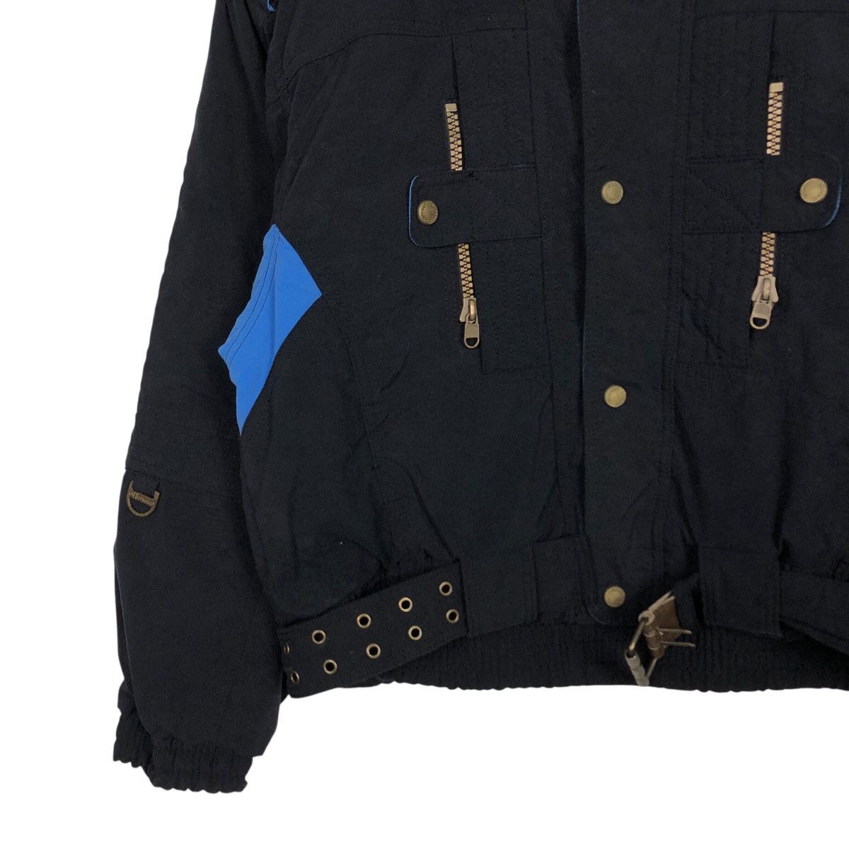 Japanese Brand 📌Vintage Cropped Ski Jacket Ellesse Bomber Issey Miyake Size US S / EU 44-46 / 1 - 5 Thumbnail