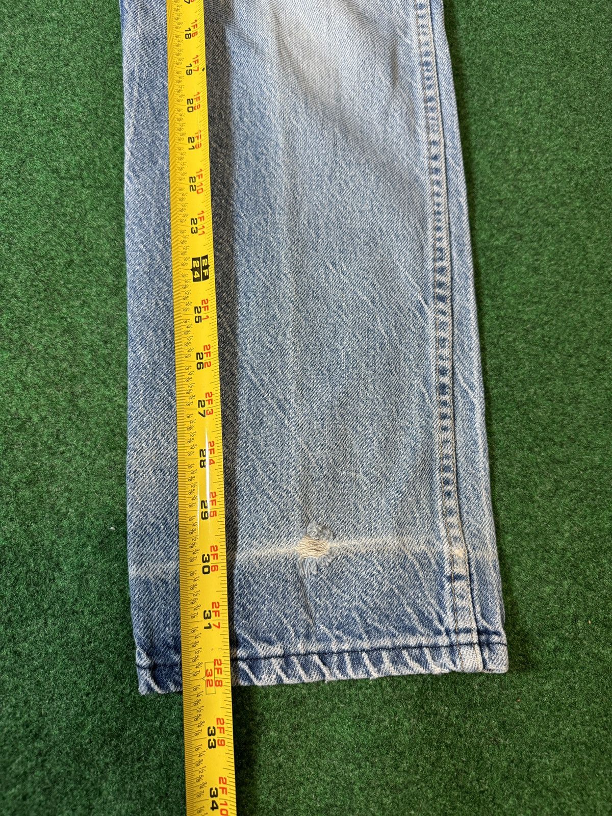 Vintage × Wrangler Vintage 80s 90s Wrangler Straight Leg Light Wash Faded Jeans Size 26" / US 2 / IT 38 - 6 Thumbnail