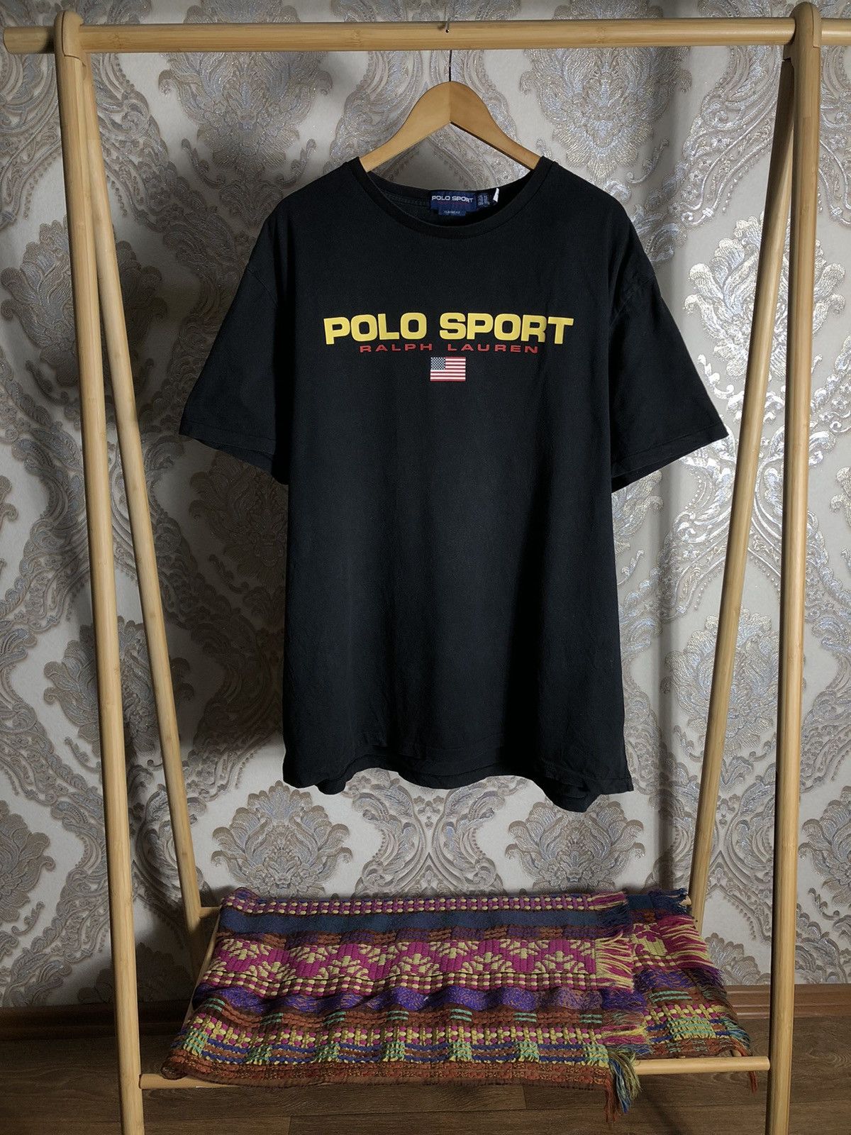 Polo Ralph Lauren VINTAGE POLO SPORT RALPH LAUREN RETRO T-SHIRT CASUAL Y2K 90s Size US XXL / EU 58 / 5 - 1 Thumbnail