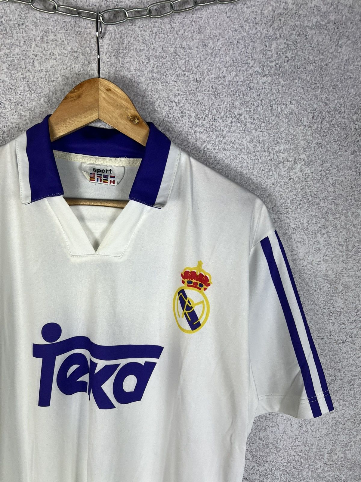 Vintage Vintage Real Madrid Raul #7 Soccer Jersey Football Shirt Size US L / EU 52-54 / 3 - 4 Thumbnail