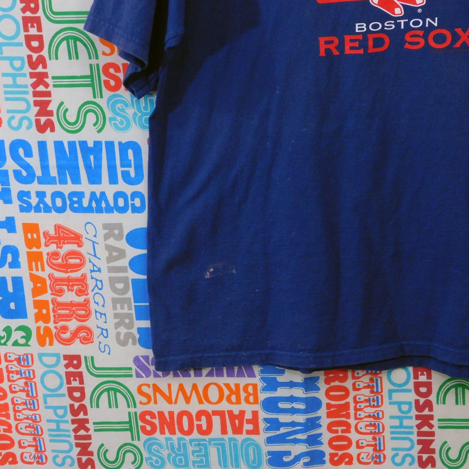 MLB Boston Red Sox 2003 Playoffs T Shirt Size XL Minor Flaws Size US XL / EU 56 / 4 - 3 Thumbnail