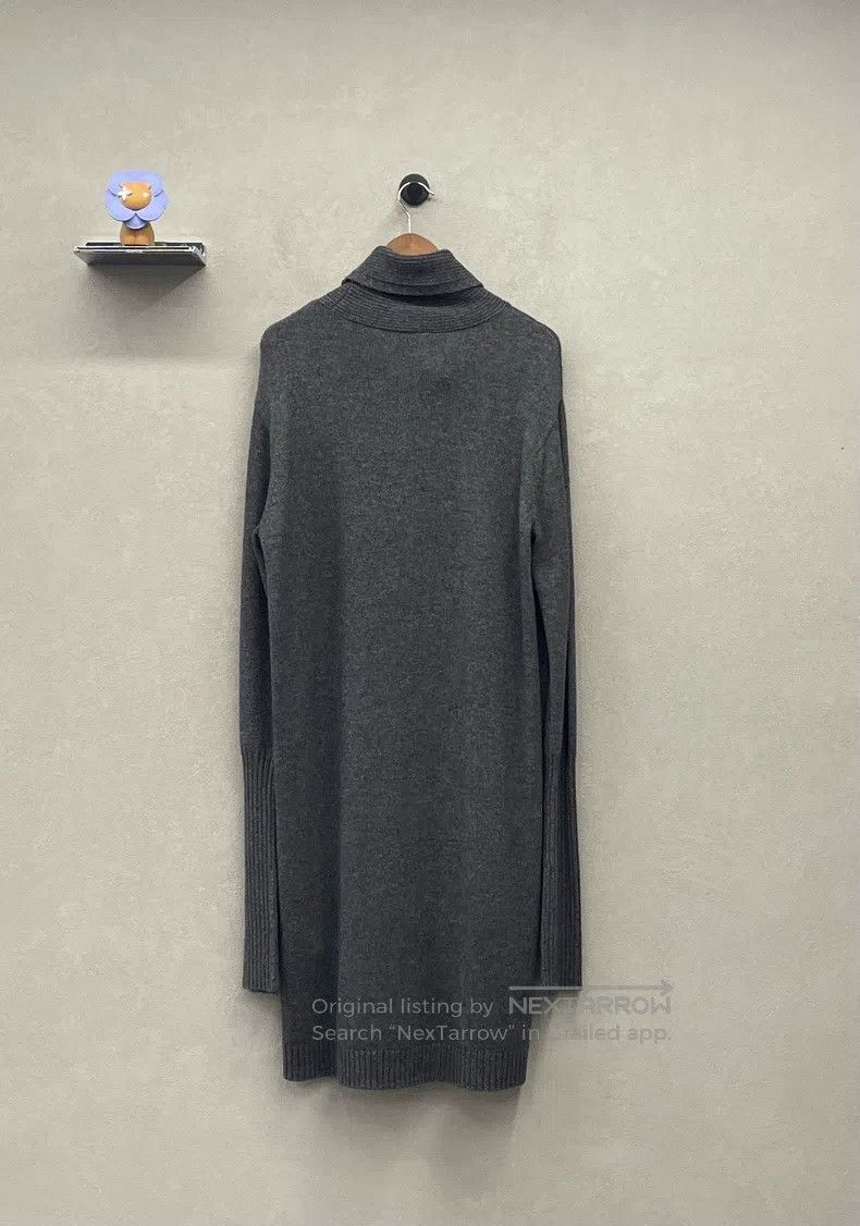 Max Mara Max Mara Gray Turtleneck Sweater Size M / US 6-8 / IT 42-44 - 3 Thumbnail