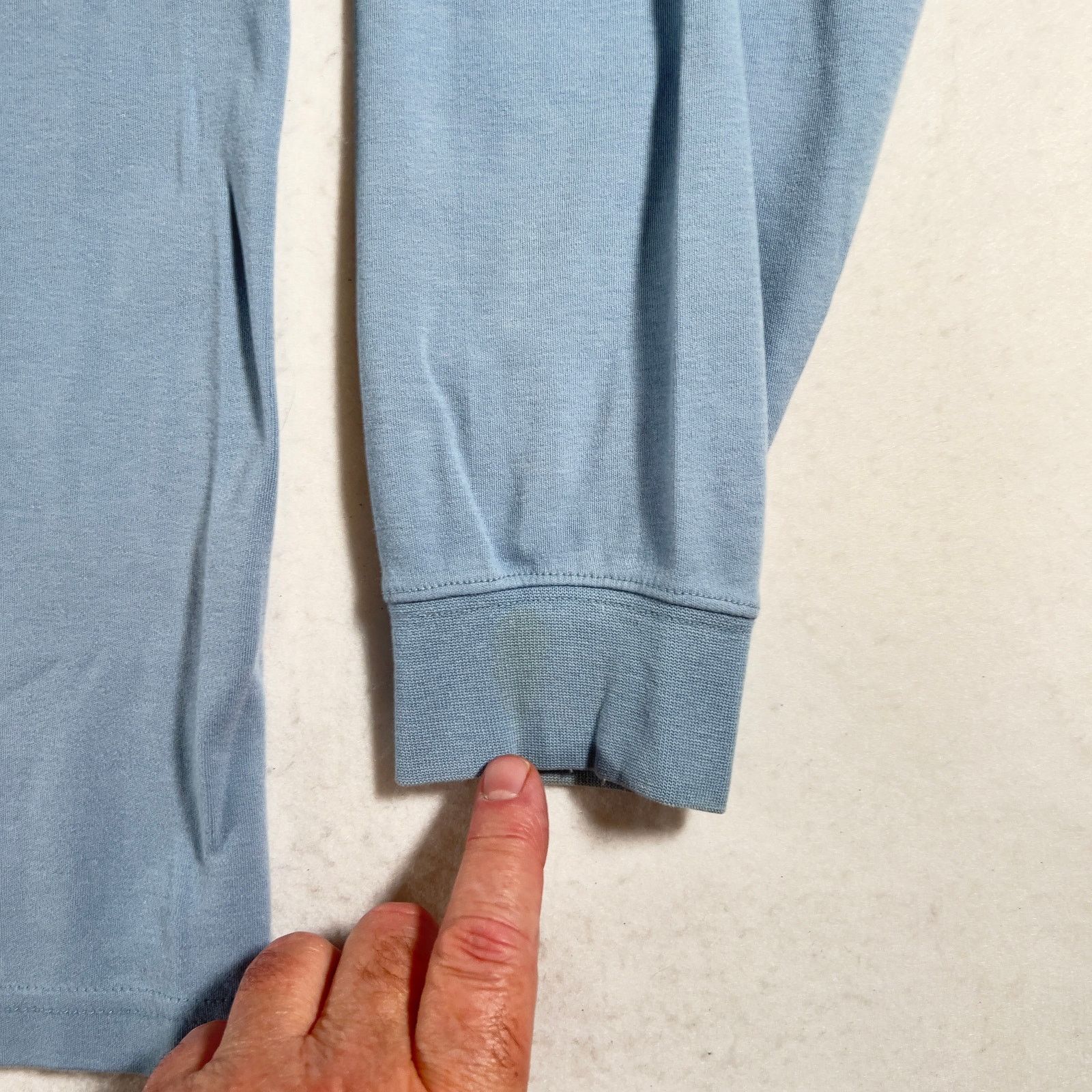 Lands' End Lands' End Mock Neck Base Layer Men's XL Reg 46/48 Blue Size US XL / EU 56 / 4 - 6 Thumbnail