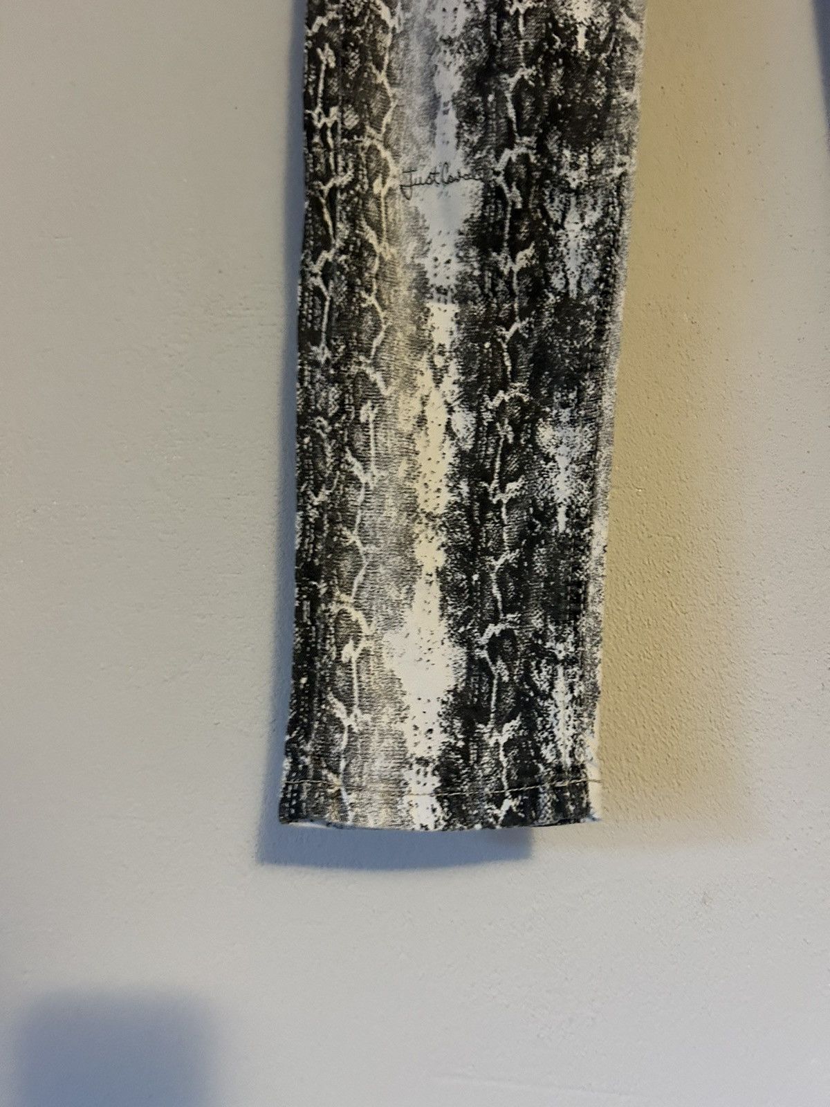 Just Cavalli Just Cavalli Python-Print Denim Jeans Size 29 Size 29" - 9 Thumbnail