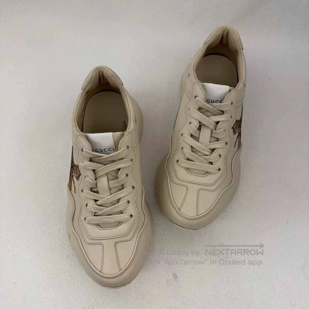 Gucci gucci rhyton leather low. Size US 5.5 / IT 35.5 - 6 Thumbnail
