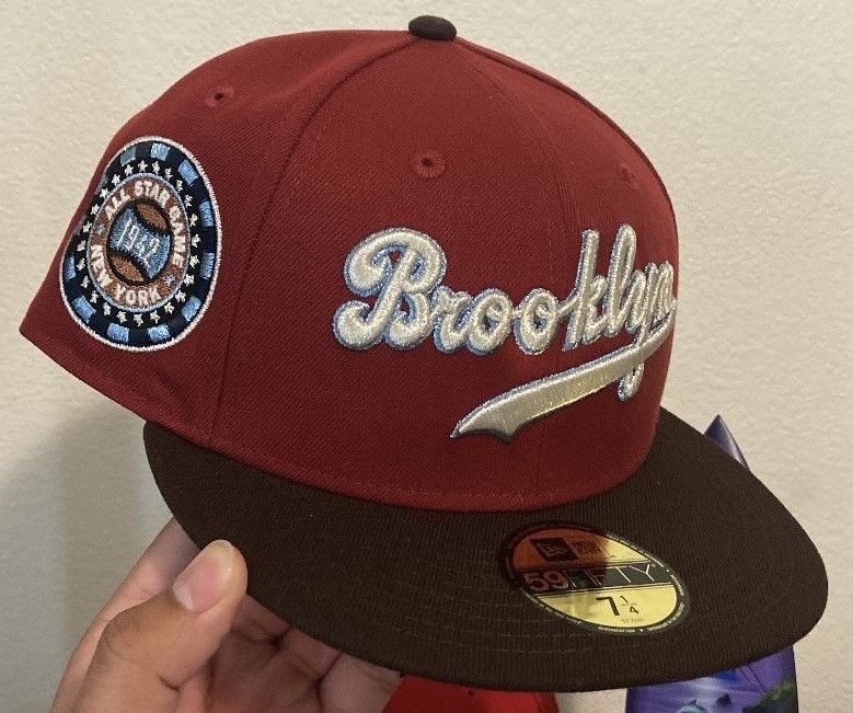 Hat Club × New Era Hat Club Brooklyn Dodgers Script Rushmore “Ocean Hill” Size ONE SIZE - 1 Thumbnail