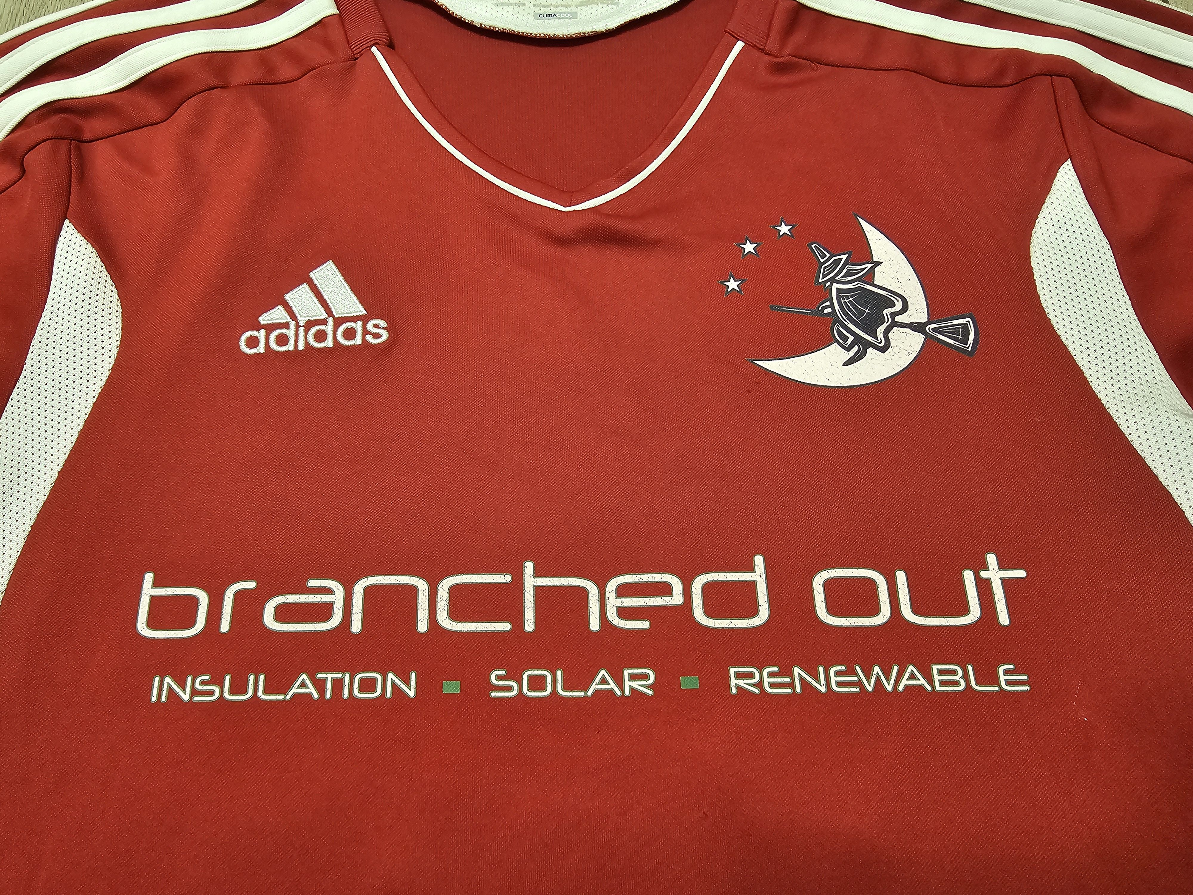 Adidas × All Sport RED FOOTBALL SHIRT ENGLAND APL PATCHES SOCCER JERSEY LONG Size US M / EU 48-50 / 2 - 3 Thumbnail