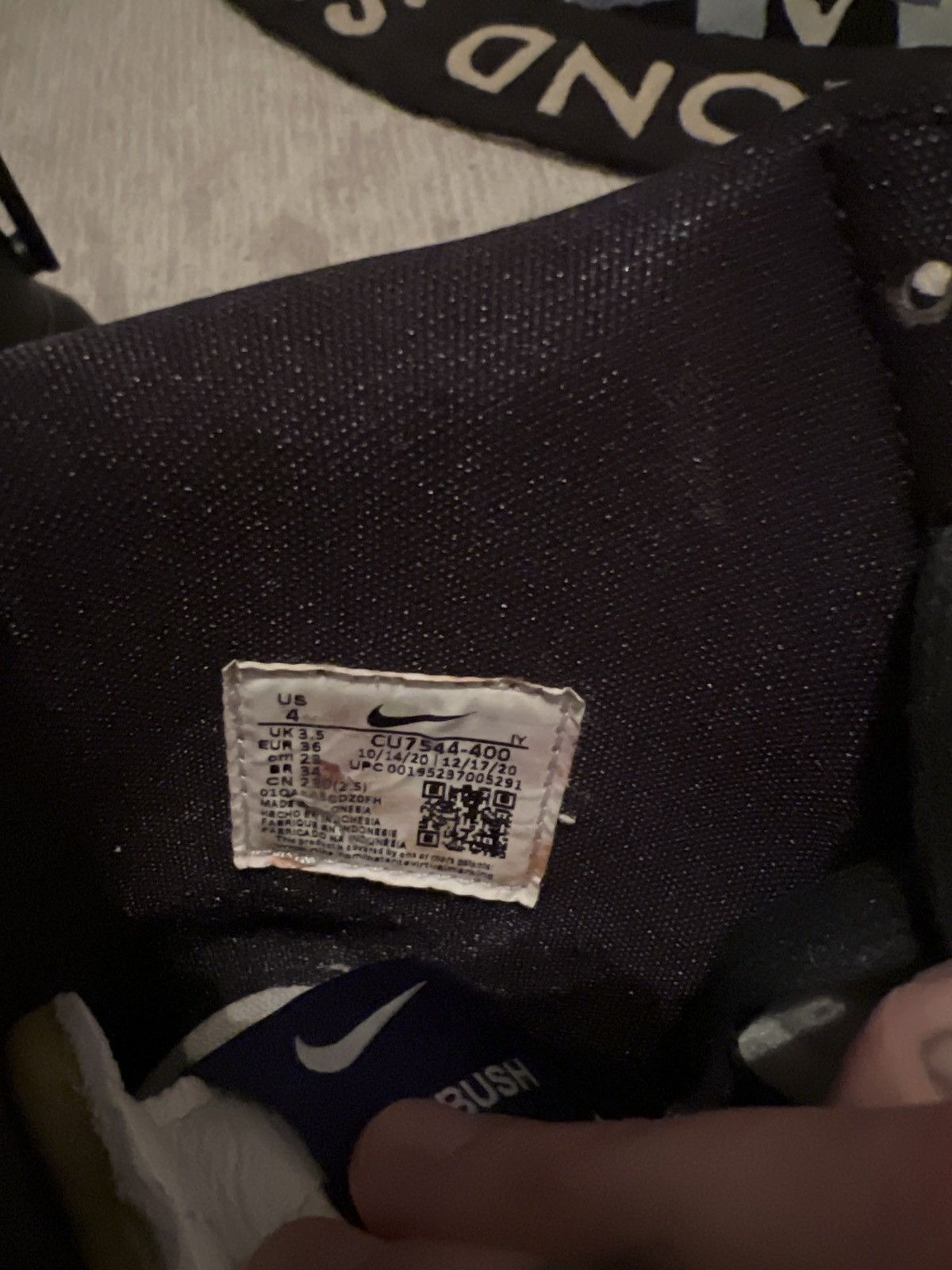 Ambush Design × Nike Nike Dunk High AMBUSH DEEP ROYAL Size US 5 / EU 37 - 6 Thumbnail