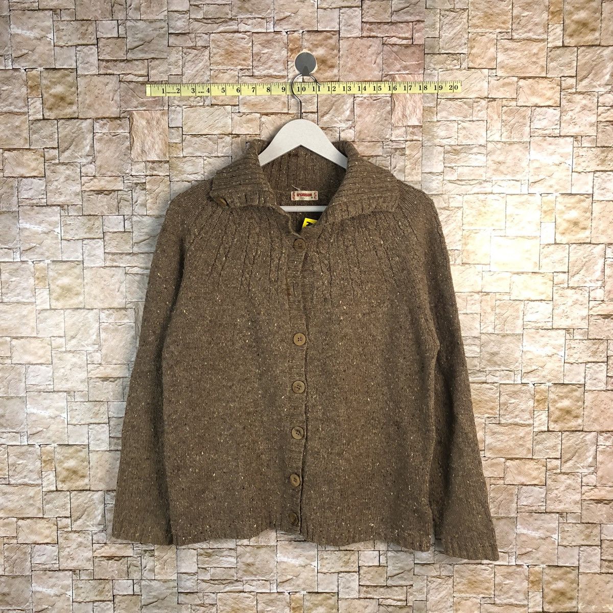 Homespun Knitwear × McGregor Mc Gregor Brown Knitwear #A945 Size L / US 10 / IT 46 - 1 Thumbnail