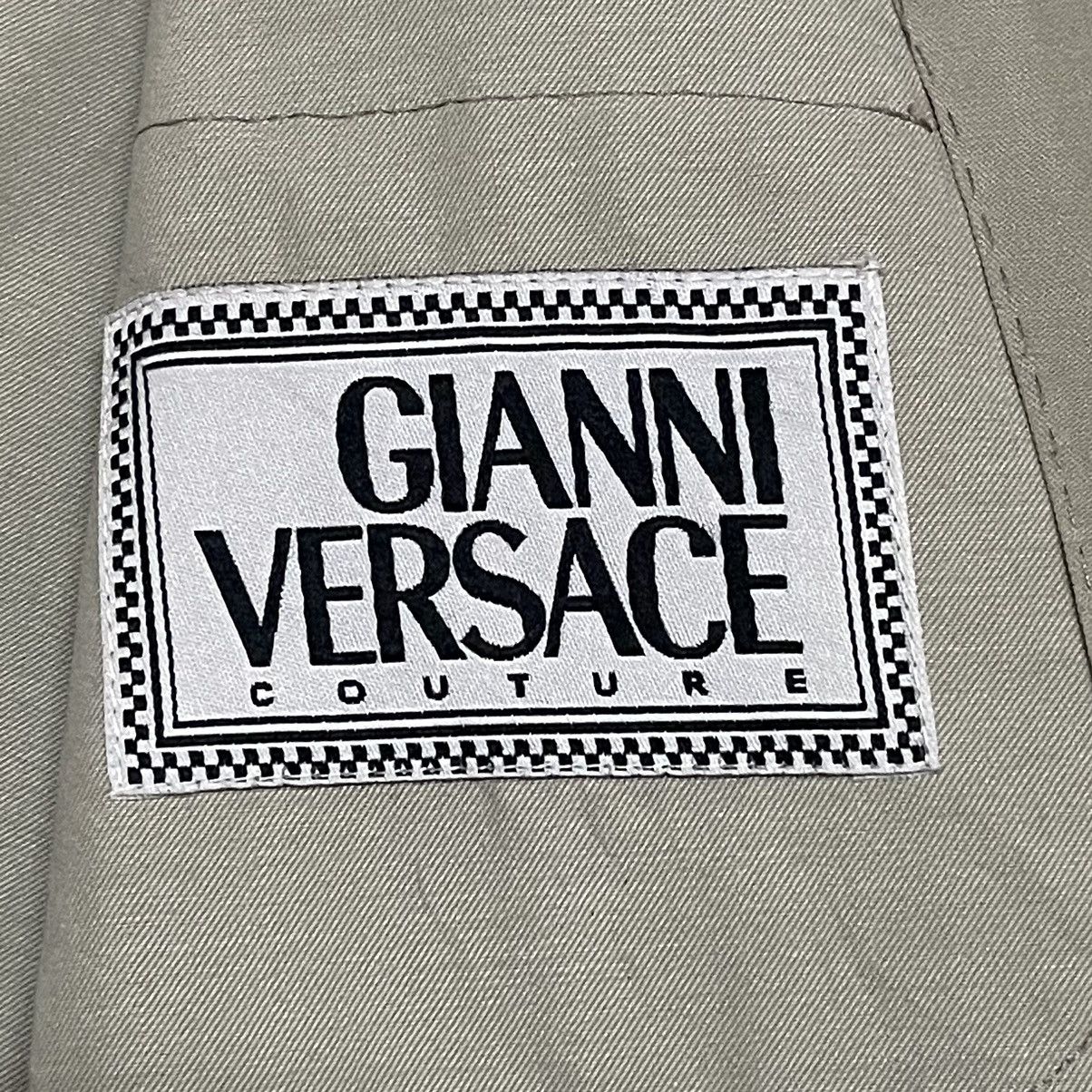 Versace Vintage Gianni Versace Couture Wool Jacket Size US M / EU 48-50 / 2 - 8 Thumbnail