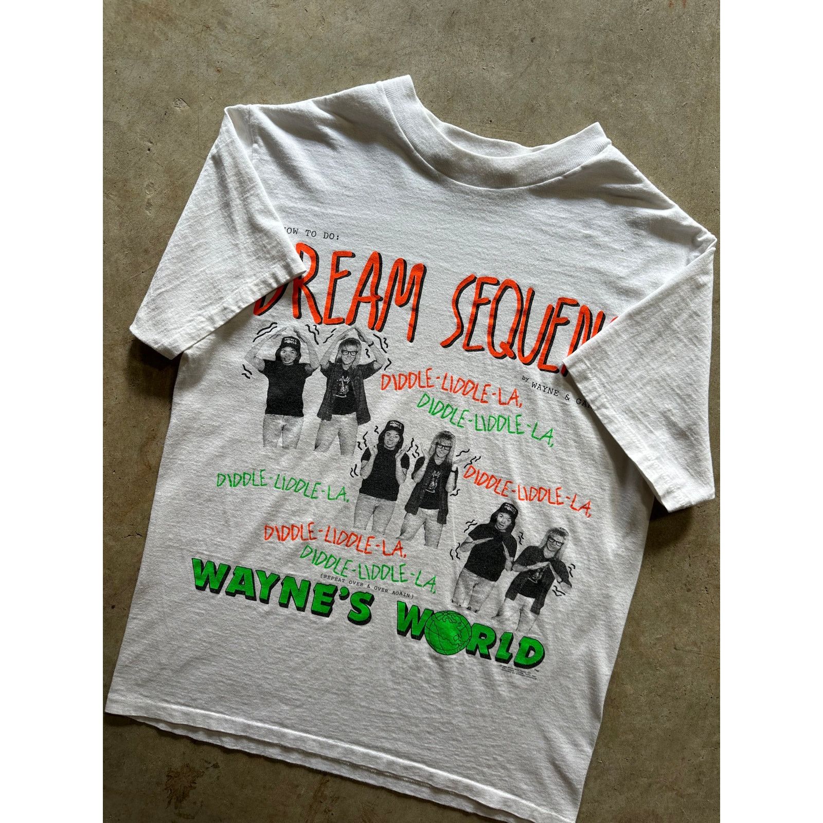 Mtv × Vintage Vintage Waynes World Dream Sequence 1992 Graphic Tee M/L Size US M / EU 48-50 / 2 - 3 Thumbnail