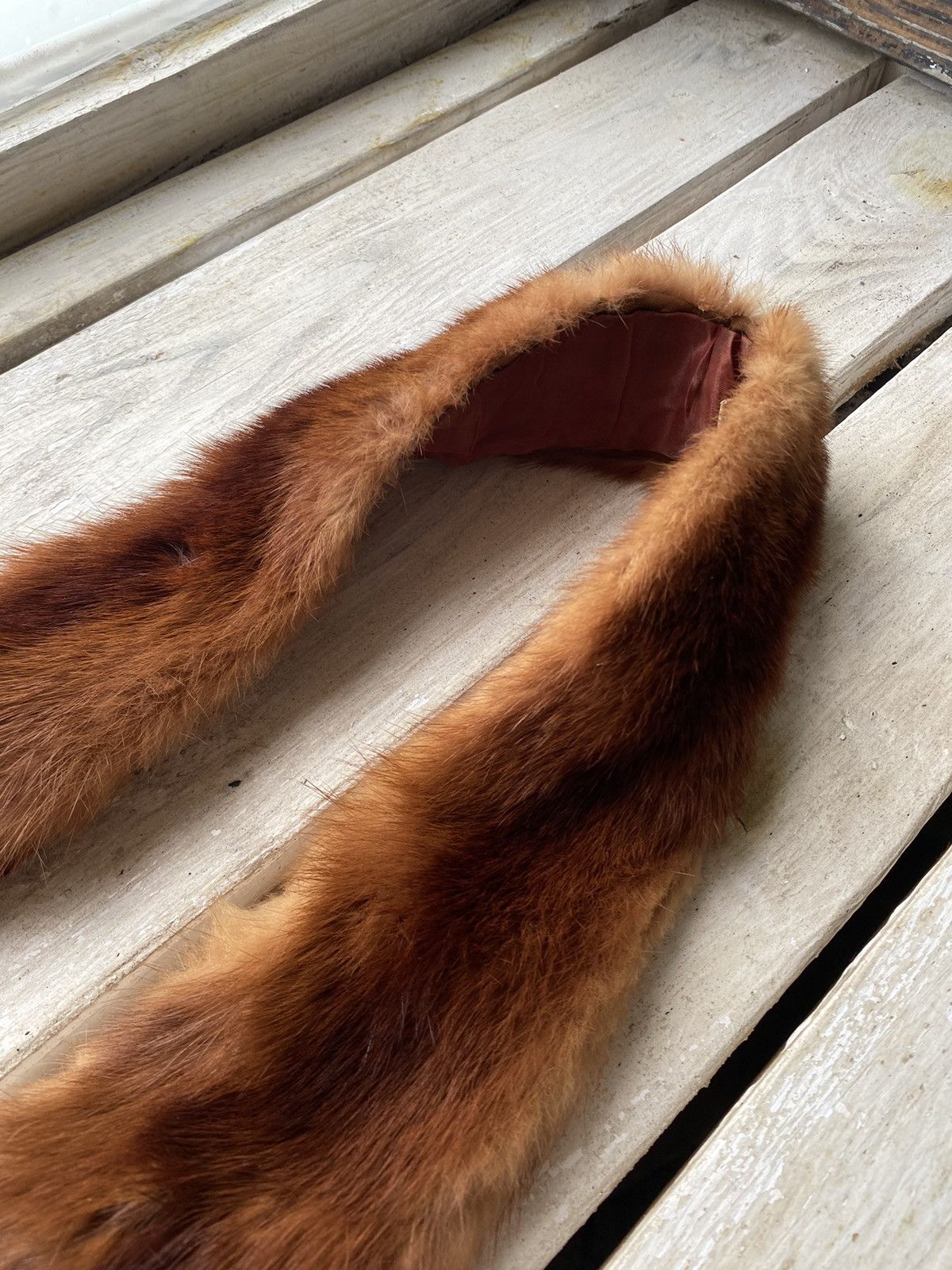 Vintage Vintage real fur mohair scarf avant-garde rare Size ONE SIZE - 5 Thumbnail