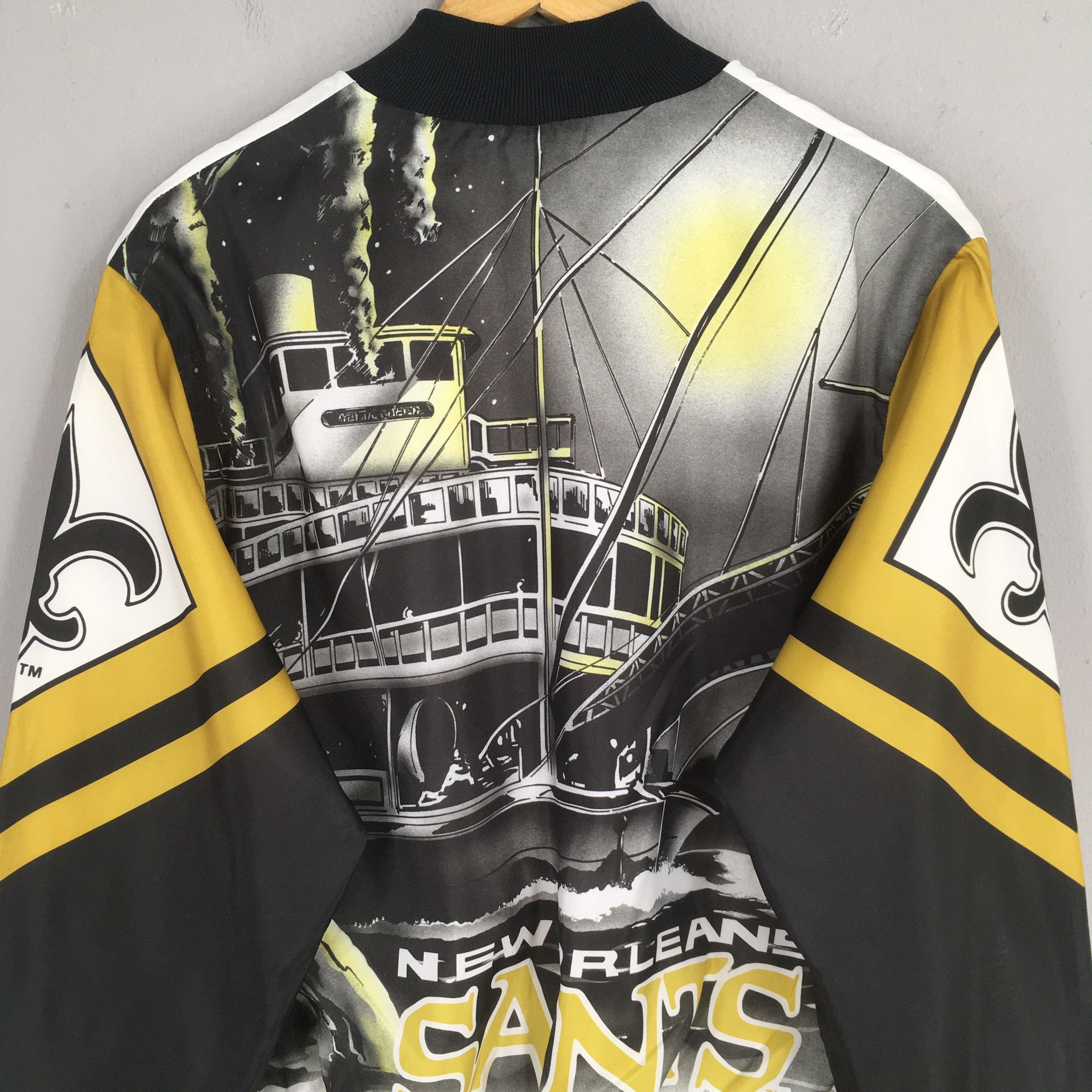 Chalk Line New Orleans Saints NFL Football Fanimation Jacket Medium Size US M / EU 48-50 / 2 - 2 Thumbnail
