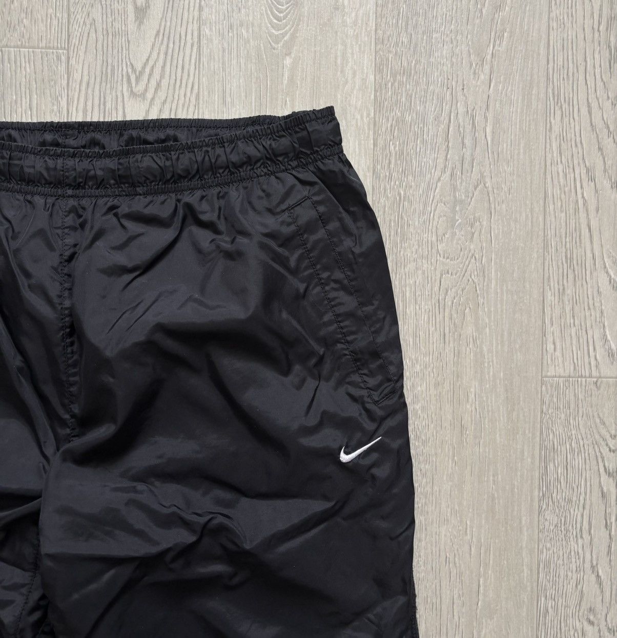 Nike × Vintage Vintage Nike Drill Nylon Track Pants 90s Size US 34 / EU 50 - 2 Thumbnail