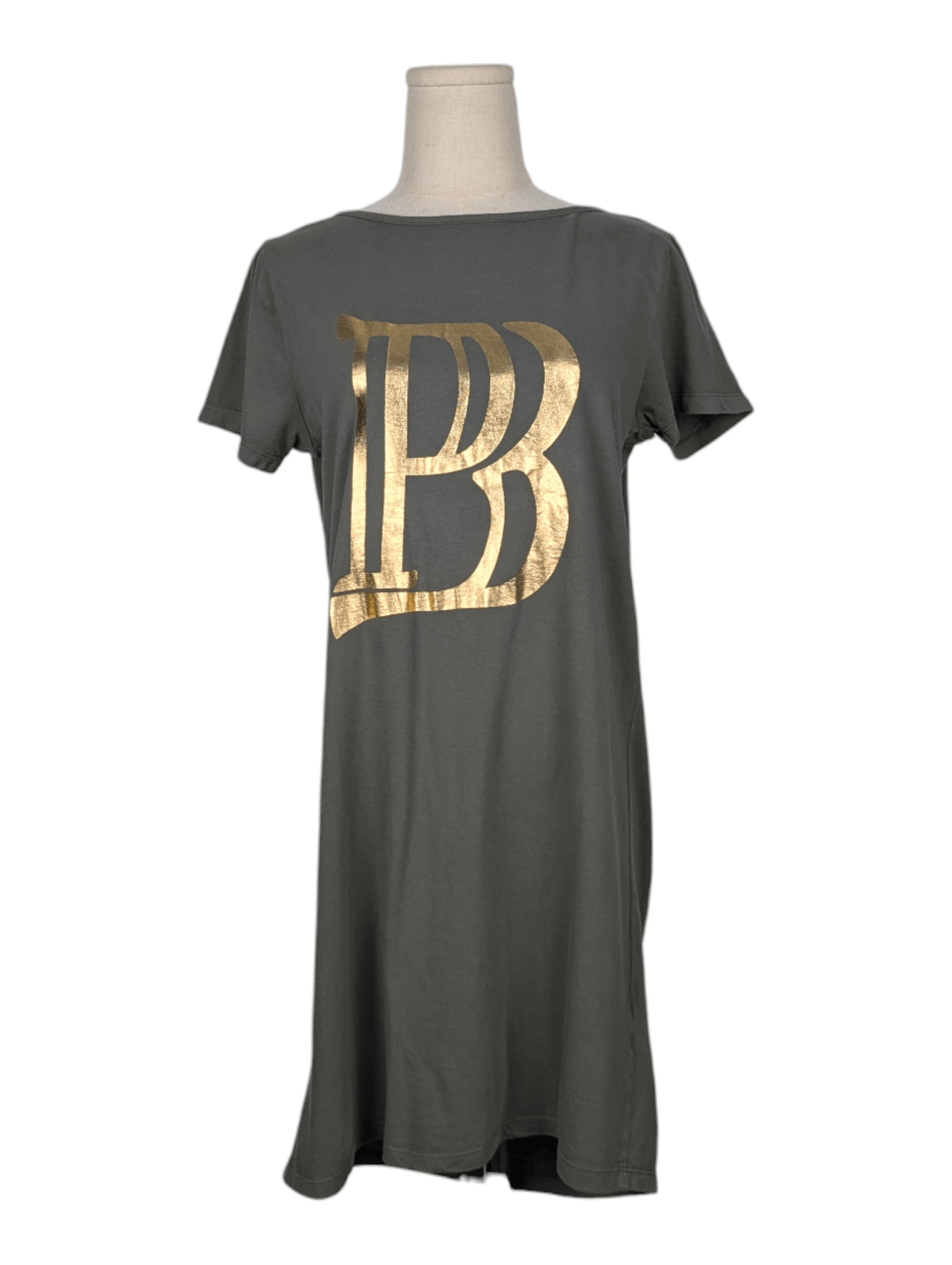 Pierre Balmain Olive Top with Logo Size XS / US 0-2 / IT 36-38 - 1 Thumbnail