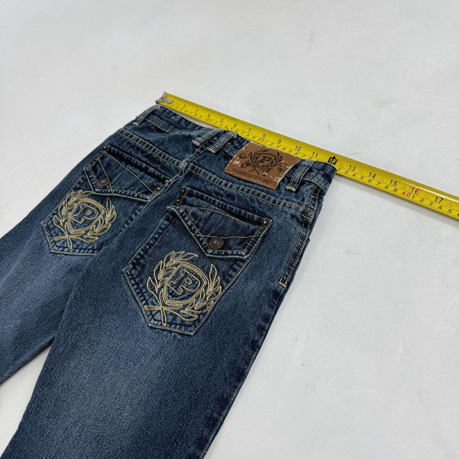 JNCO × Phat Farm × Vintage Vintage y2k embroidered faded archive phat farm baggy jeans Size US 26 / EU 42 - 5 Thumbnail