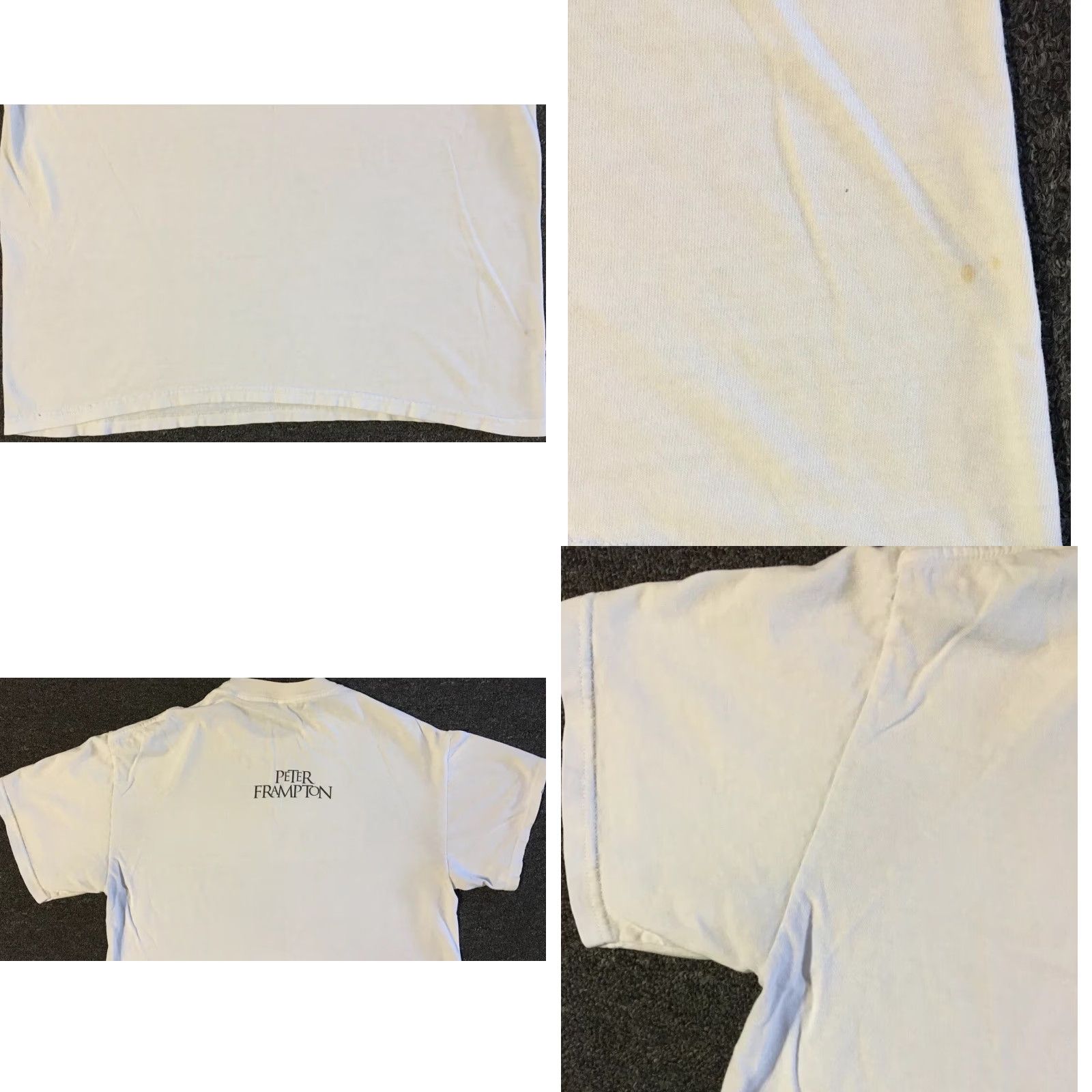 Vintage VINTAGE Foreigner Shirt Men S White Crew Neck Short Sleeve Graphic Tee 80s 90s Rock Concert Band Grunge Peter Frampton Family Of Friends Faded Size US S / EU 44-46 / 1 - 9 Thumbnail