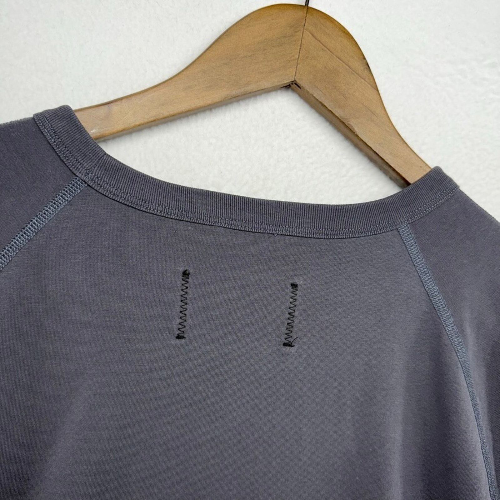 Reigning Champ Reining Champ Shirt Mens XL Gray Blank Solid Crewneck Size US XL / EU 56 / 4 - 8 Thumbnail