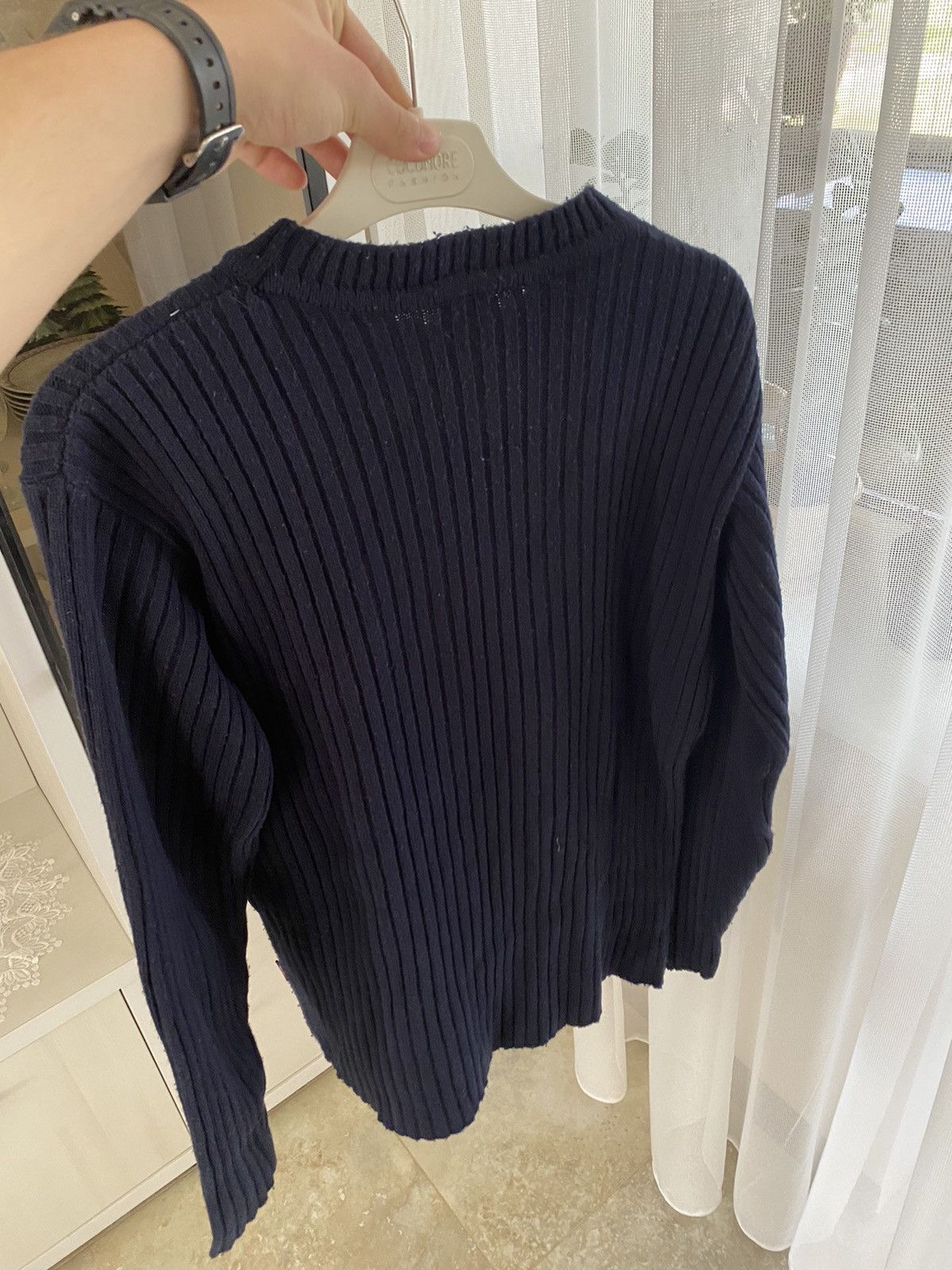 Diesel Vintage Diesel Knit Sweater Embrioned Logo MiniLogo 00s Hype Size US L / EU 52-54 / 3 - 7 Thumbnail