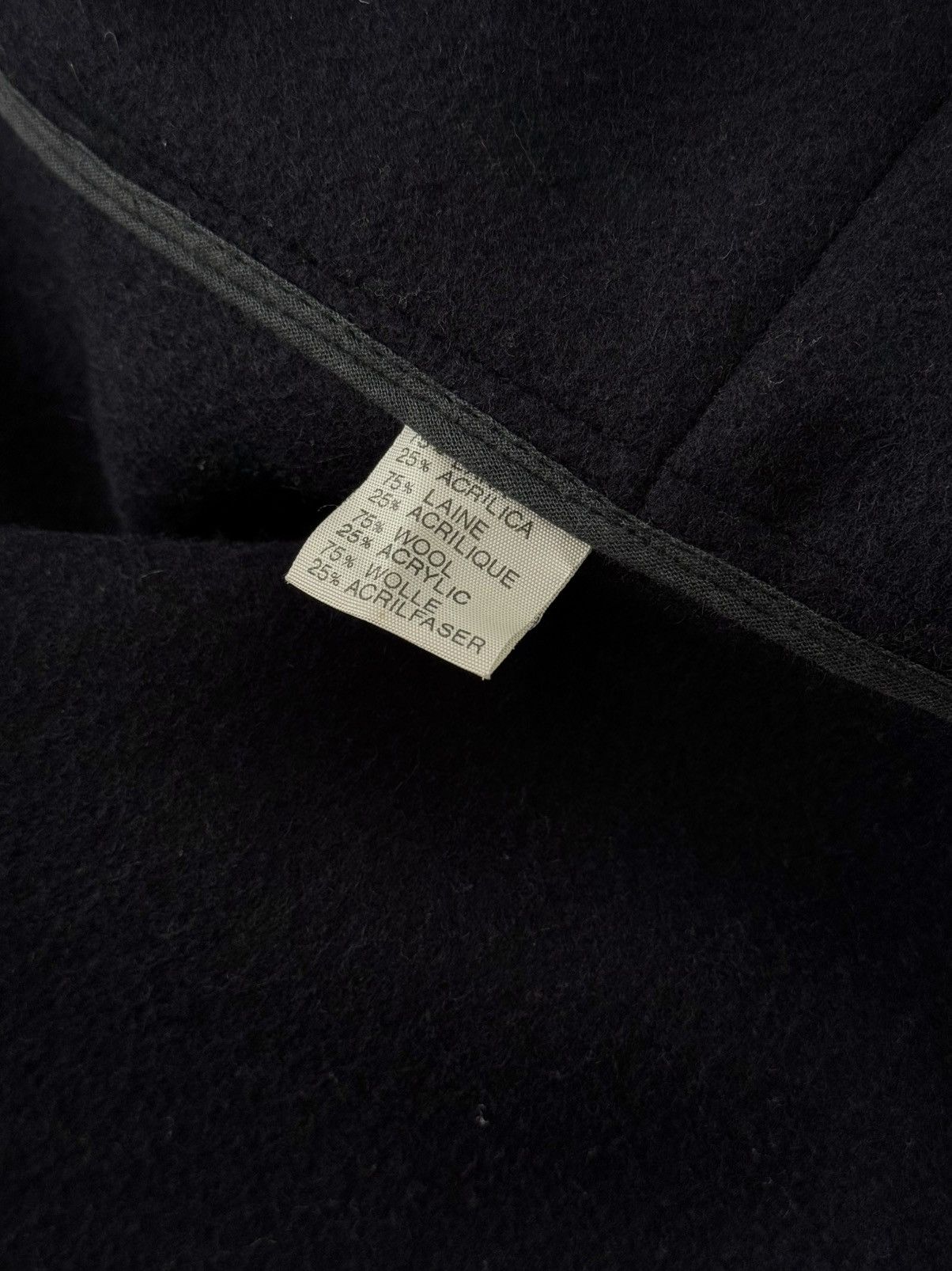 Paul & Shark Vintage 1990s Men's Paul & Shark Navy Wool Duffle Coat Size US XL / EU 56 / 4 - 9 Thumbnail