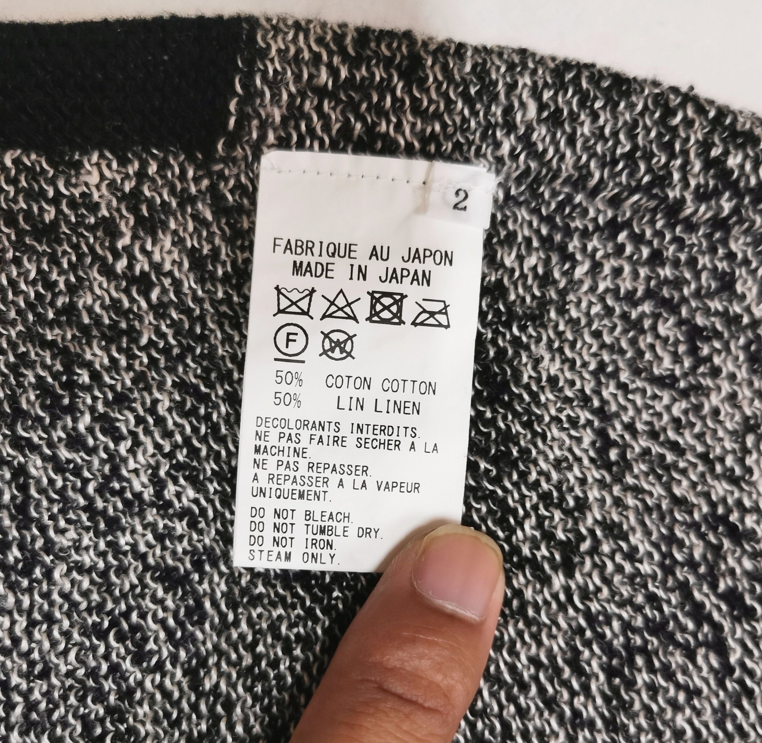Yohji Yamamoto Y’s Yohji Yamamoto Knit Shirts Size S / US 4 / IT 40 - 6 Thumbnail