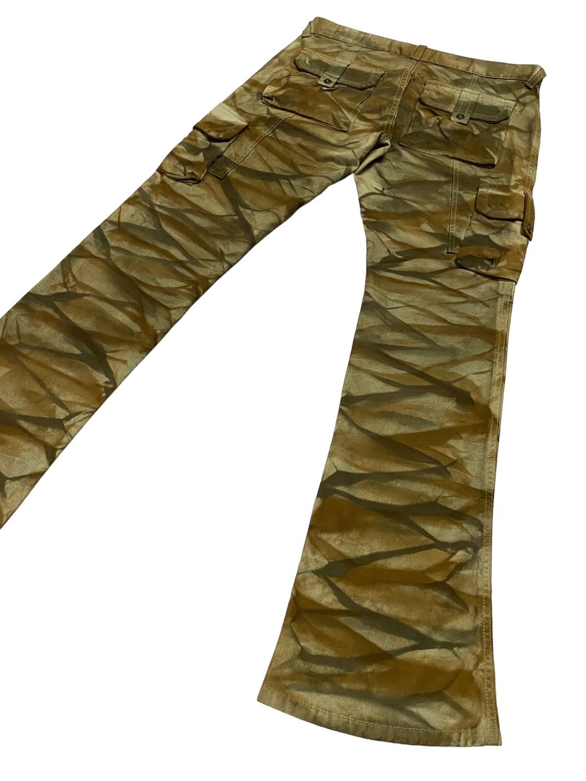Japanese Brand × Tornado Mart Rare Design‼️Tornado Mart Flare Multi-Pocket Pants Size US 32 / EU 48 - 18 Thumbnail