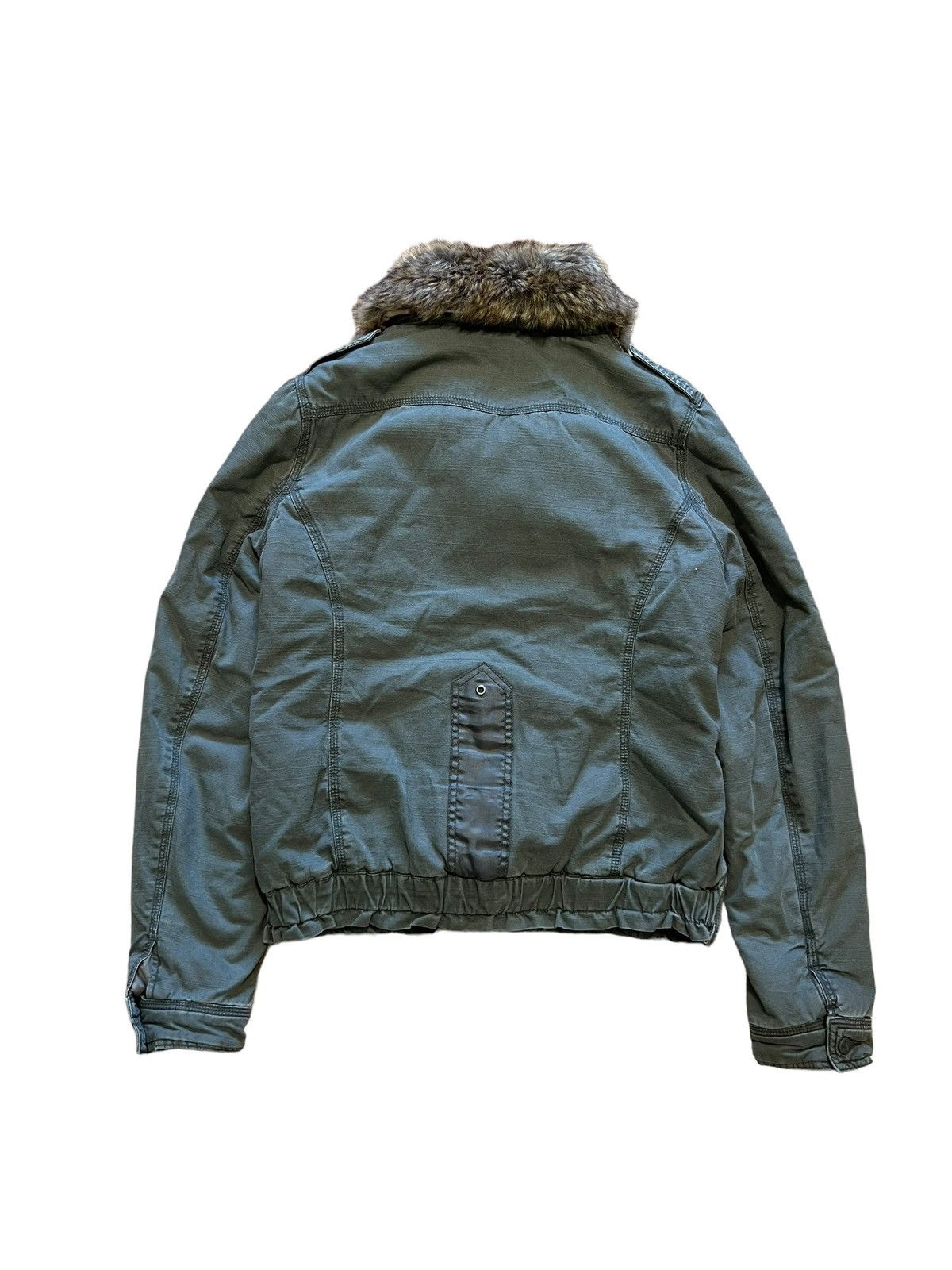 If Six Was Nine × Japanese Brand × Vintage Vintage bomber jacket fur 90s japan style y2k Size M / US 6-8 / IT 42-44 - 2 Thumbnail